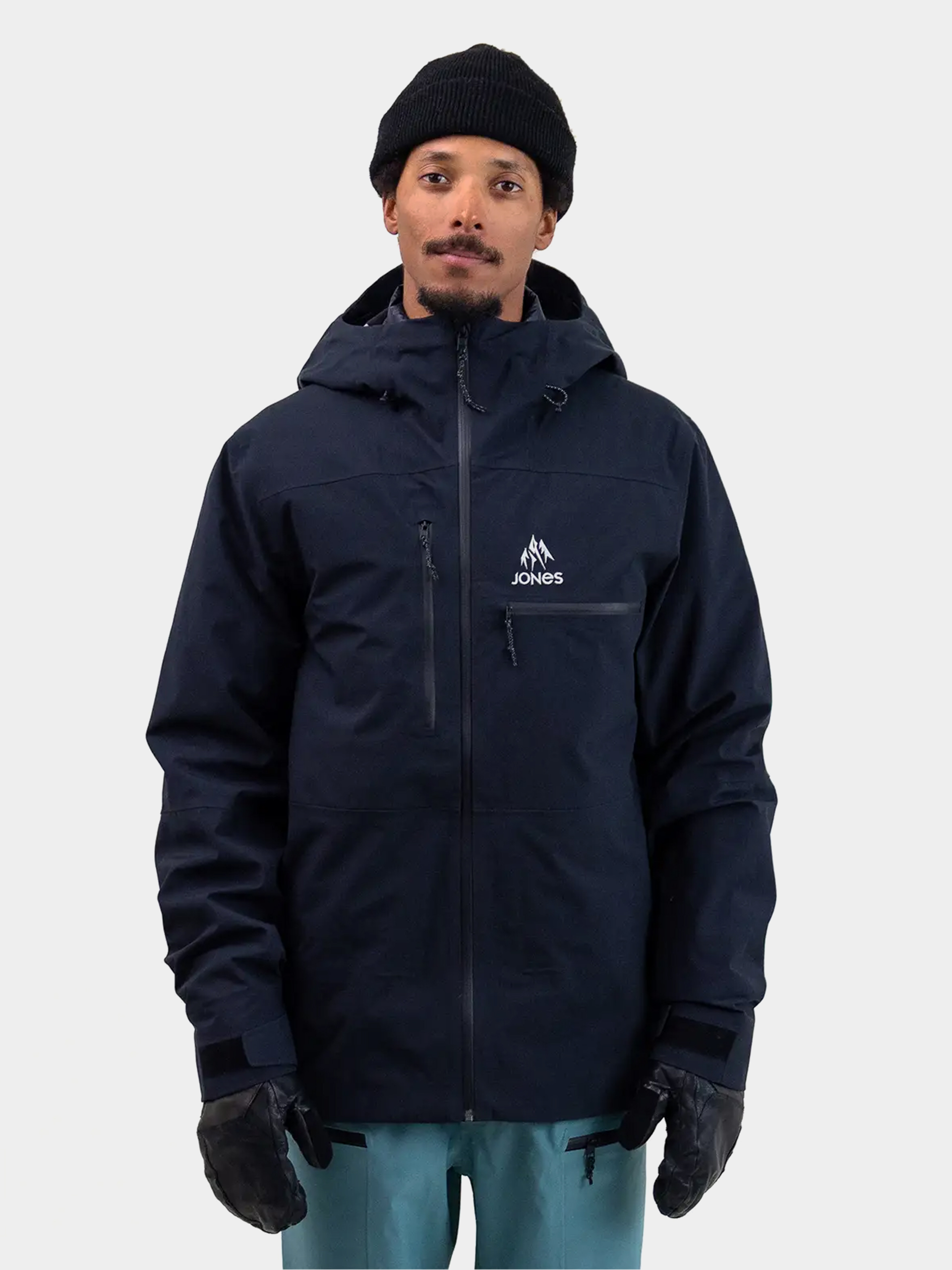 Męska Kurtka snowboardowa Jones Snowboards Shralpinist Str Rec (stealth black)