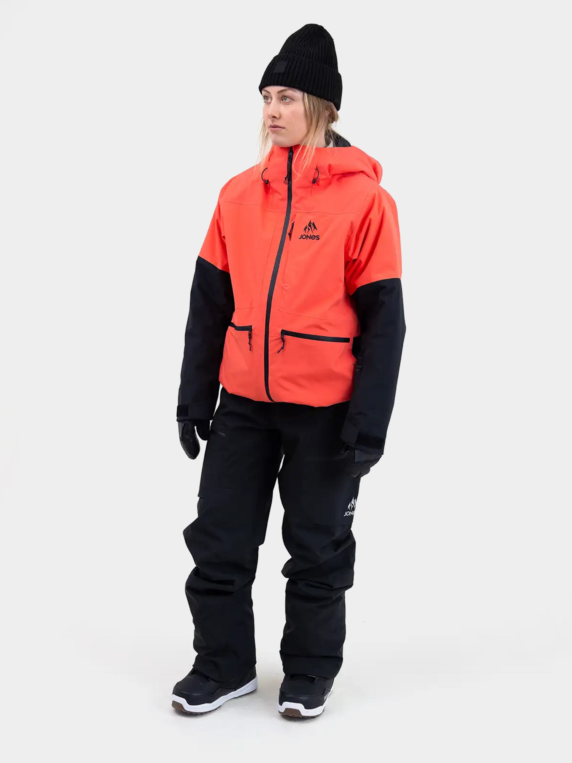 Damska Kurtka snowboardowa Jones Snowboards Mtn Surf Rec (deep coral)