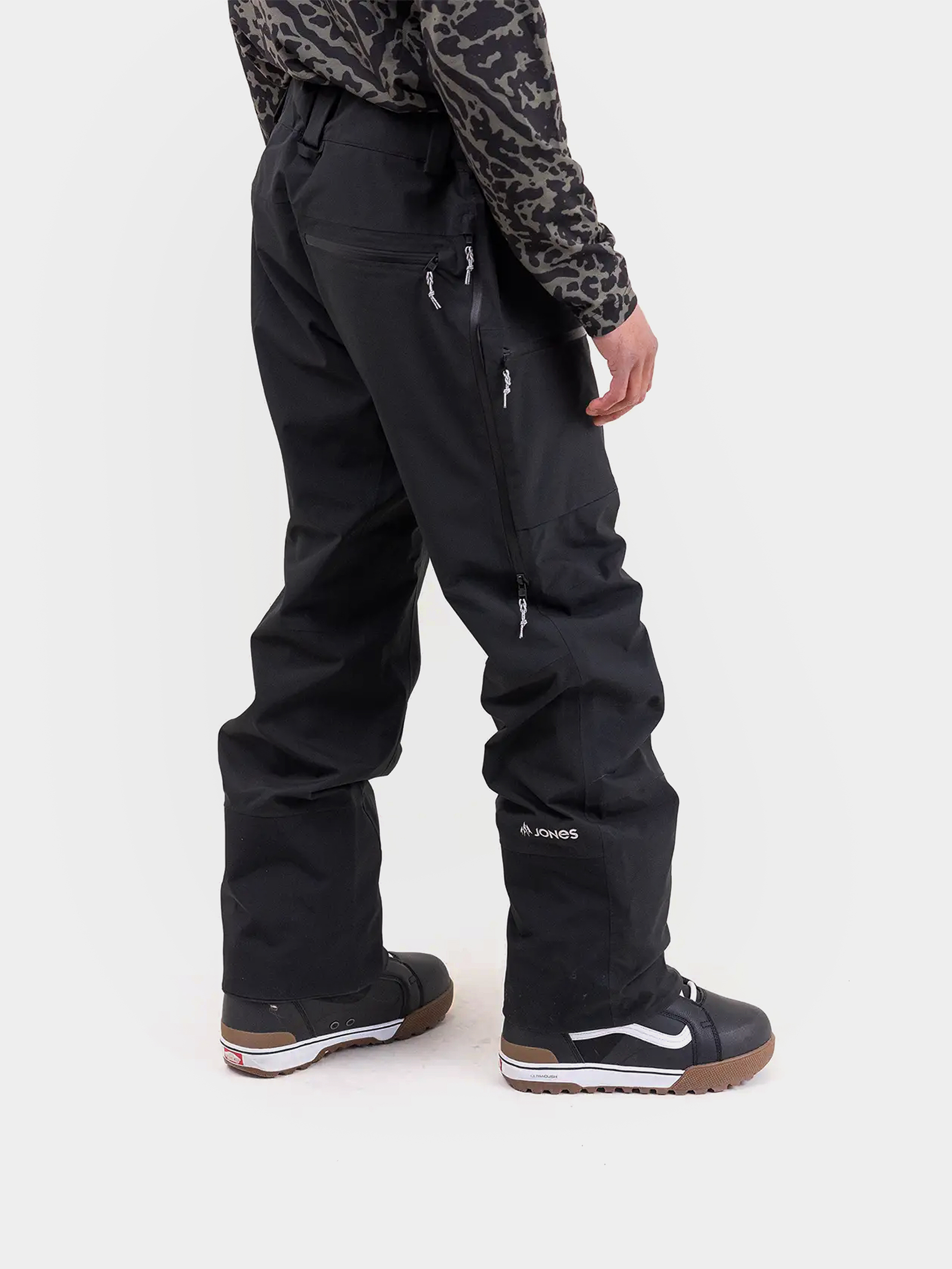 Męskie Spodnie snowboardowe Jones Snowboards Mtn Surf Rec (stealth black)