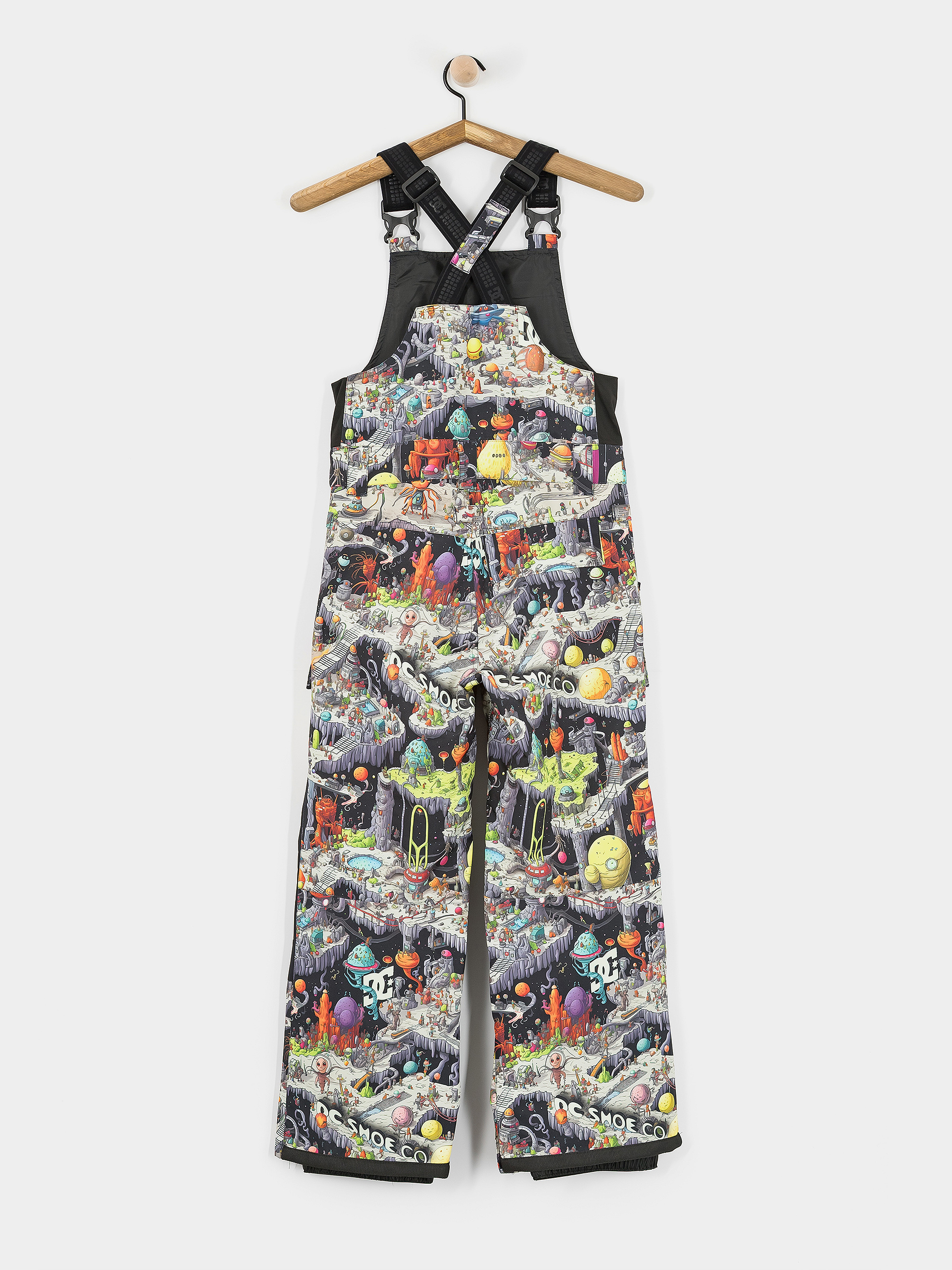 Spodnie snowboardowe DC Roadblock Bib JR (outer world black)