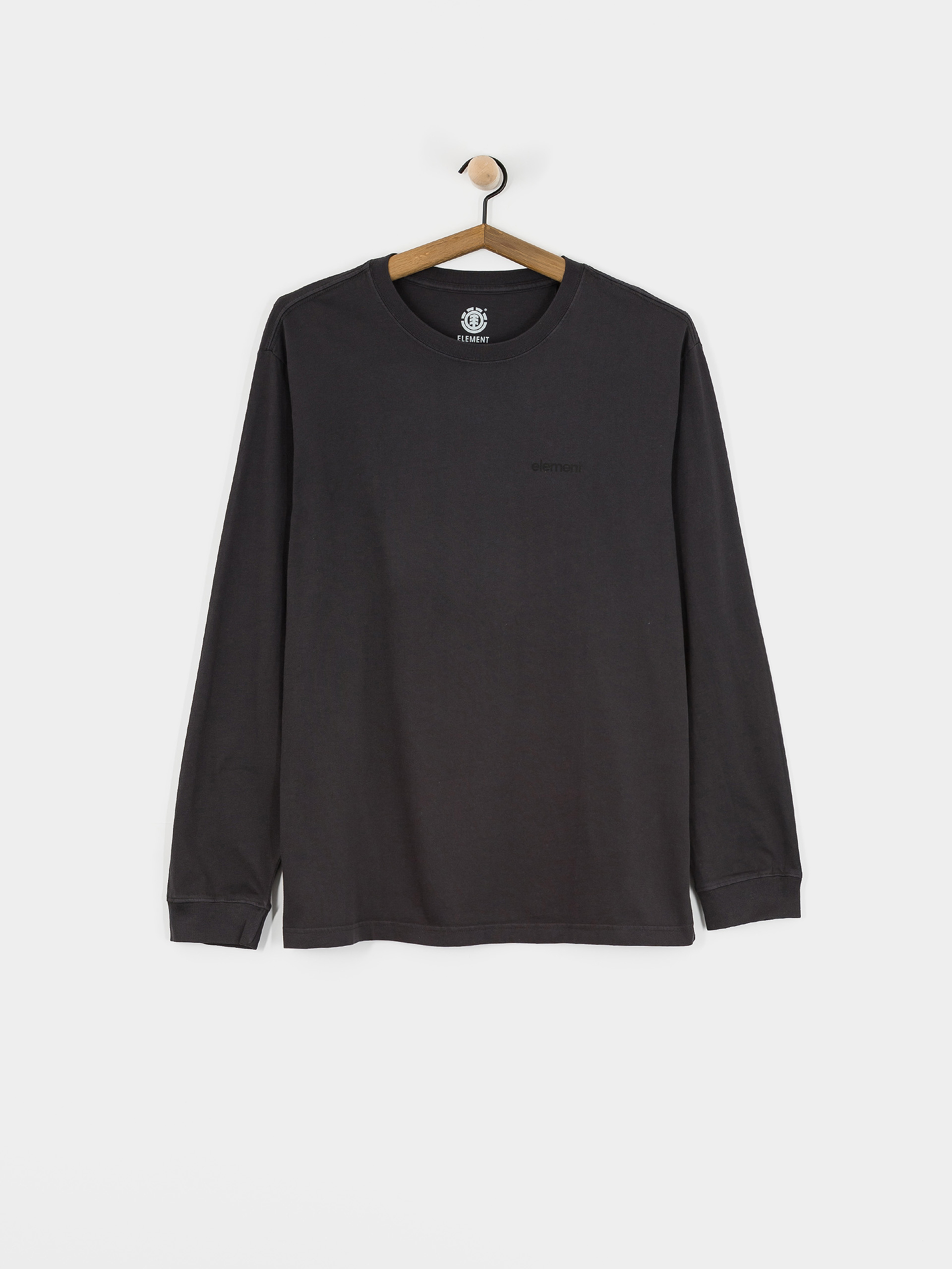 Longsleeve Element Lowcase Pigment (off black)