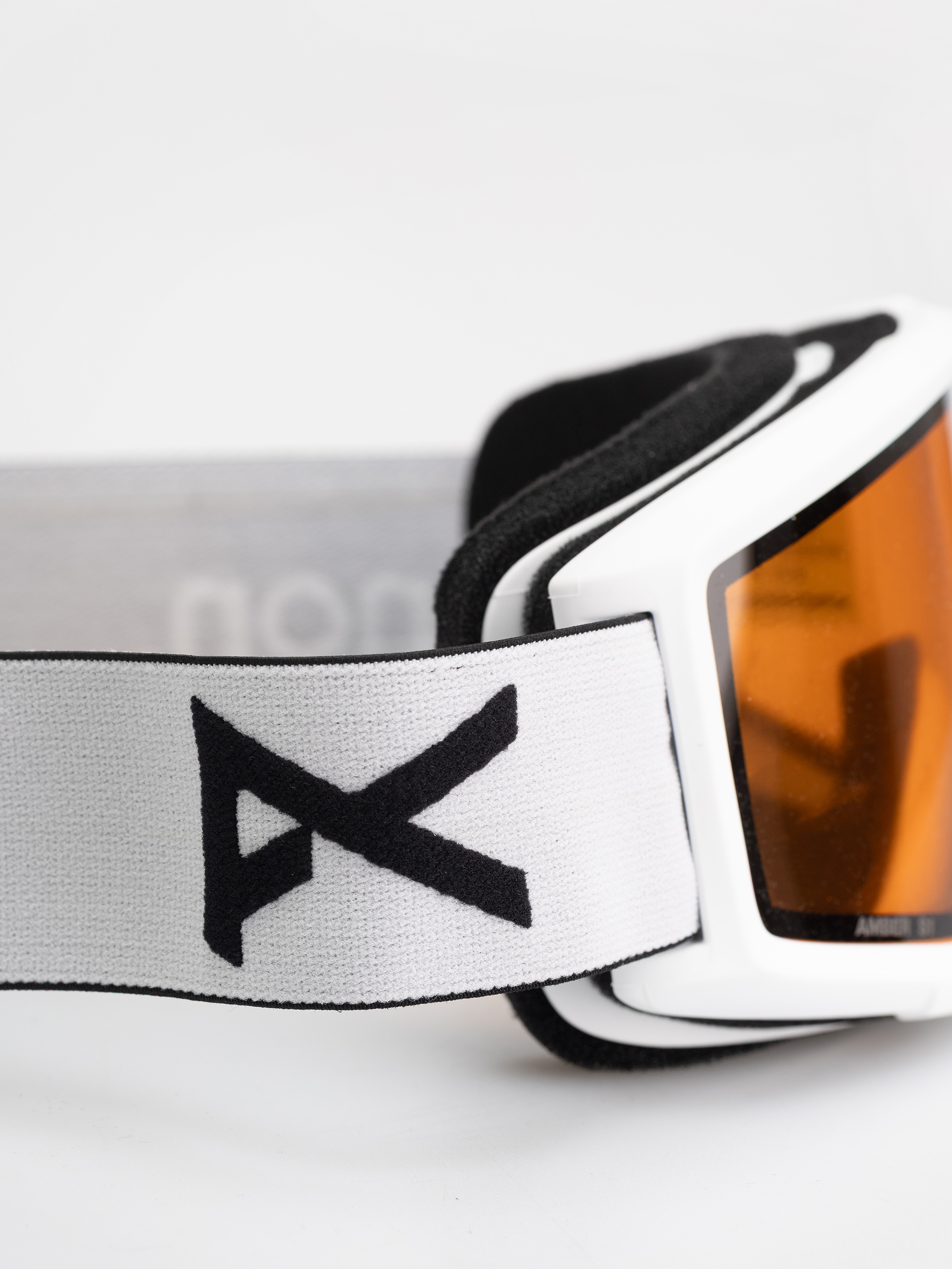 Gogle Anon Helix 2.0 Non Mir (white/amber)