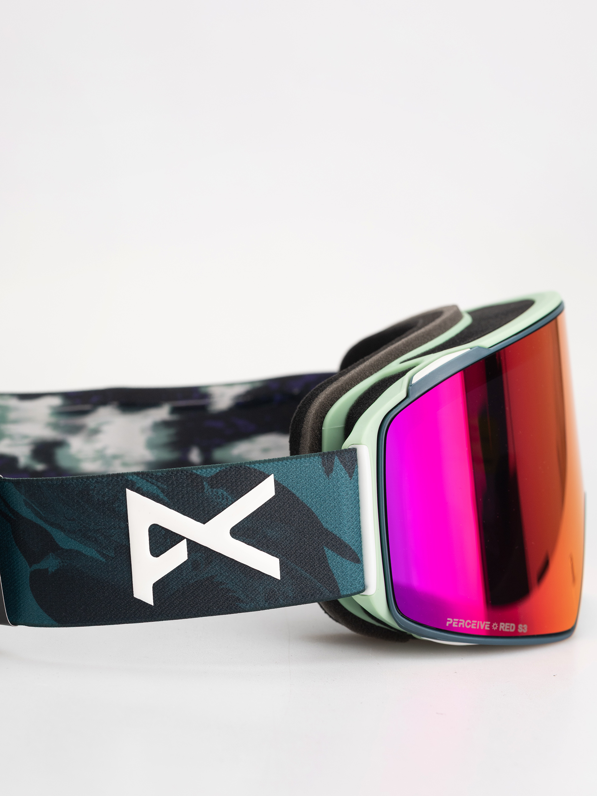 Gogle Anon M4 Cylindrical Mfi (family tree/perceive sunny red)