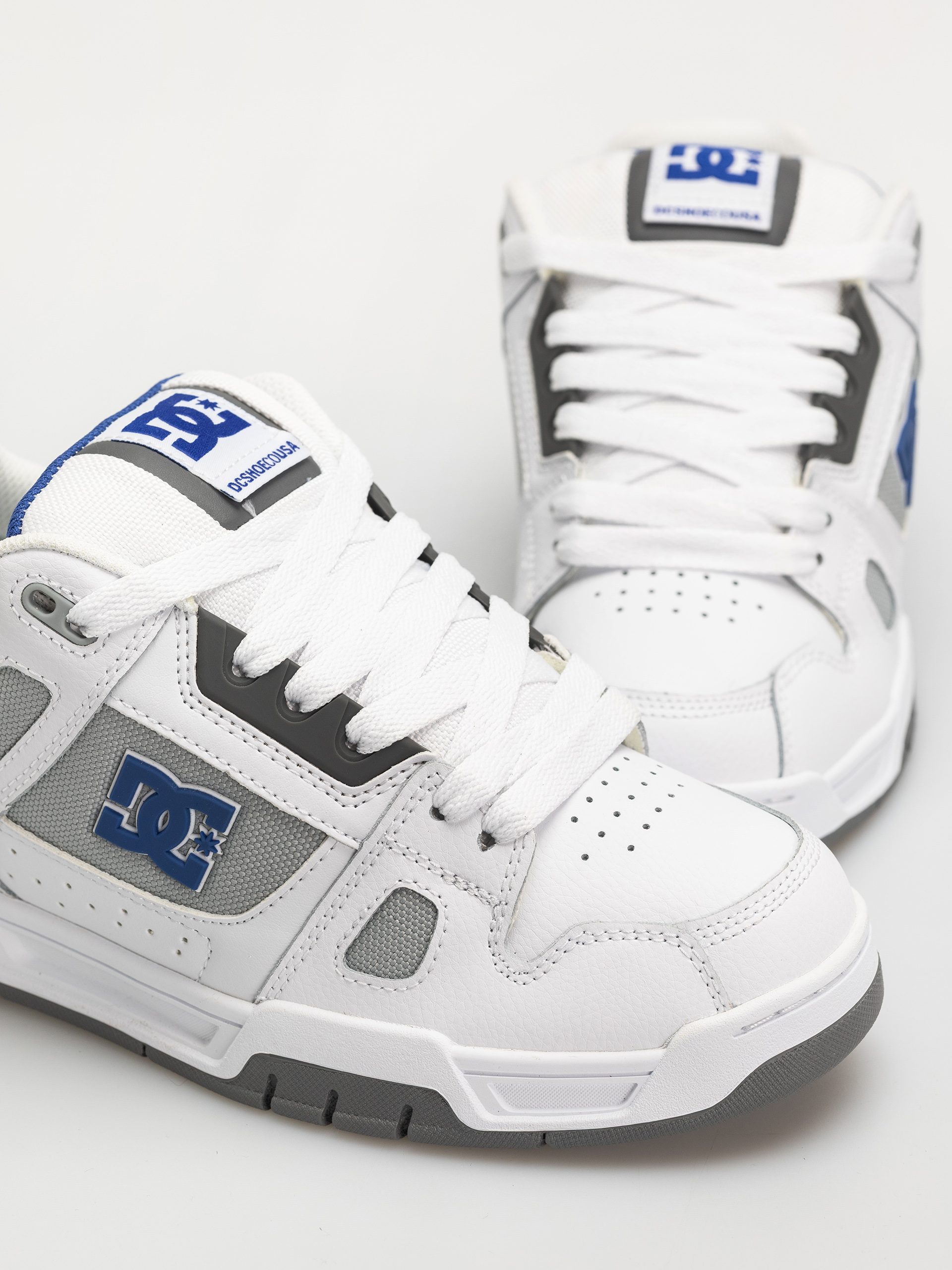 Buty DC Stag (white/blue/grey)