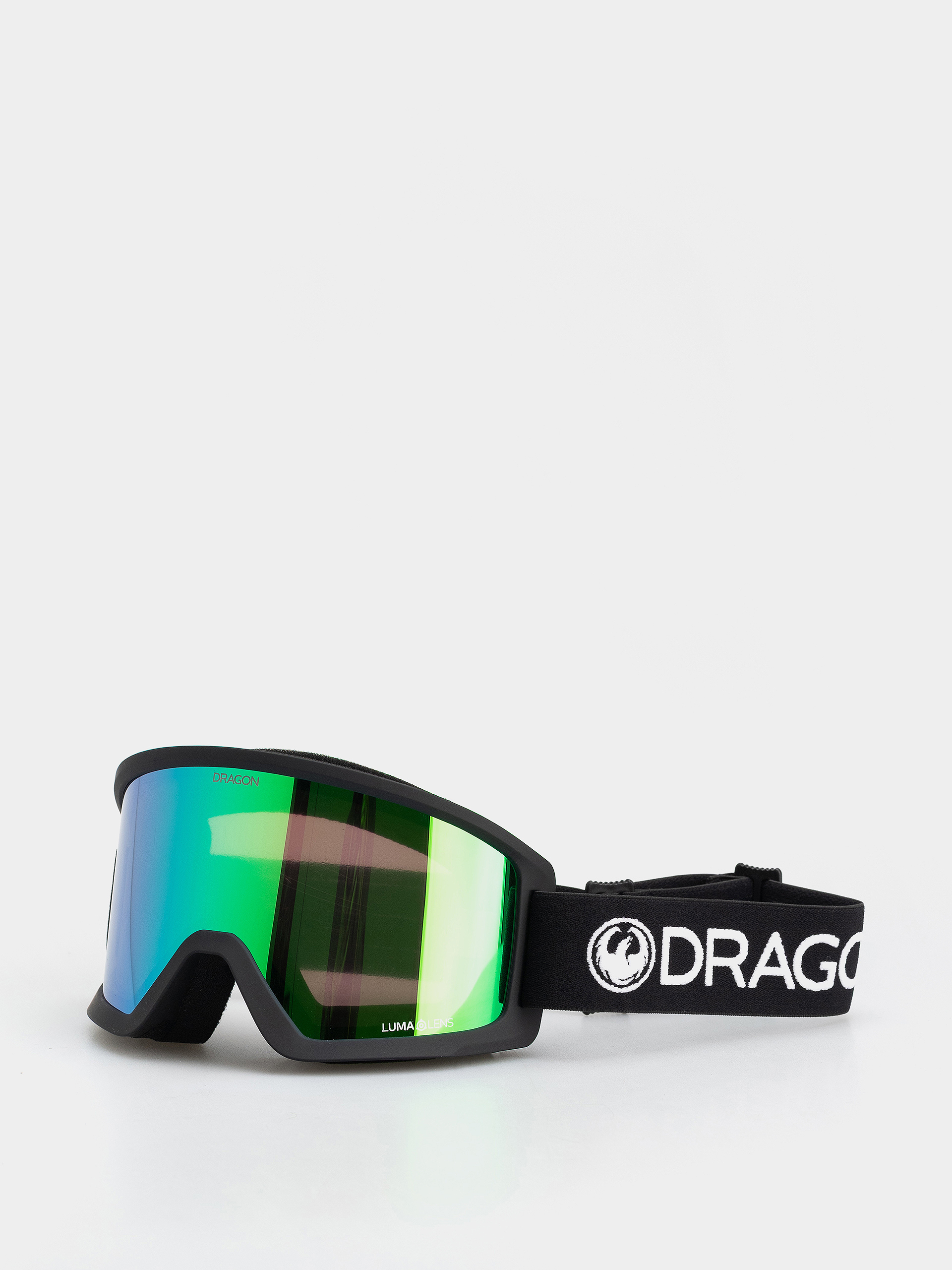 Gogle Dragon DX3 L OTG (black/lumalens green ion)