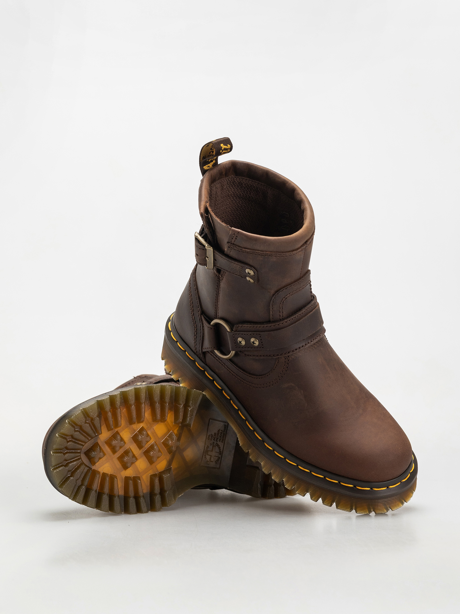 Buty Dr. Martens Anistone HRNS Ankle (dark brown crazy horse)