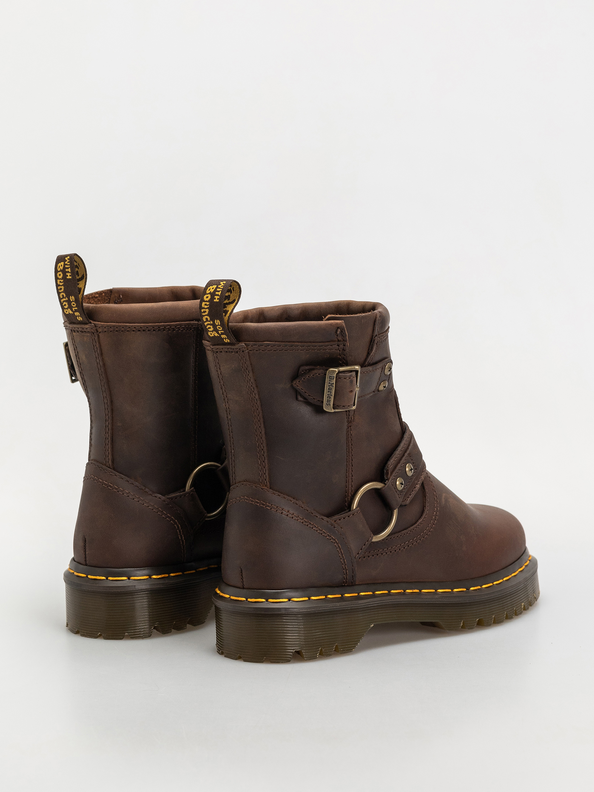 Buty Dr. Martens Anistone HRNS Ankle (dark brown crazy horse)