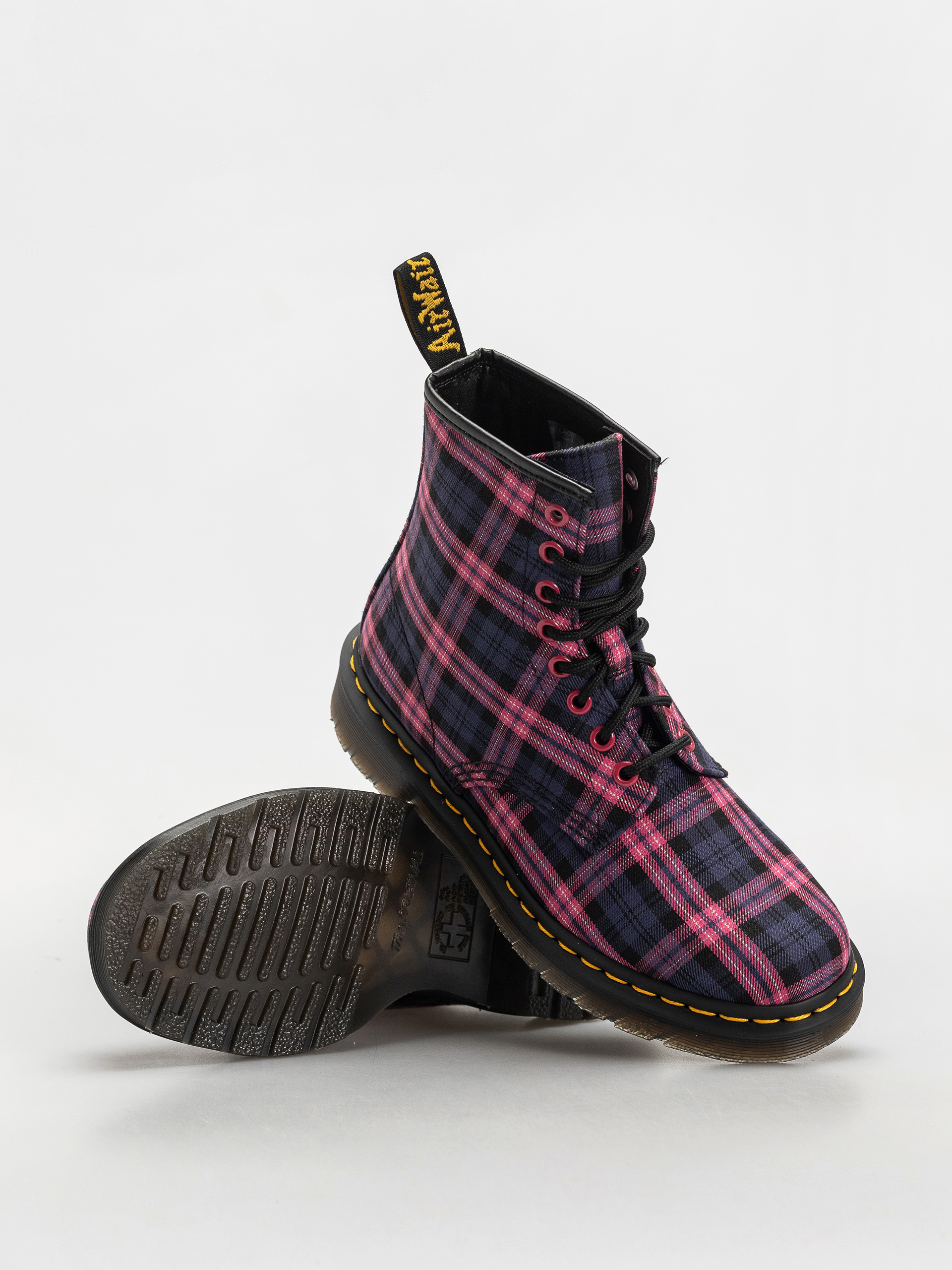 Buty Dr. Martens 1460 Wmn (pink multi tartan)