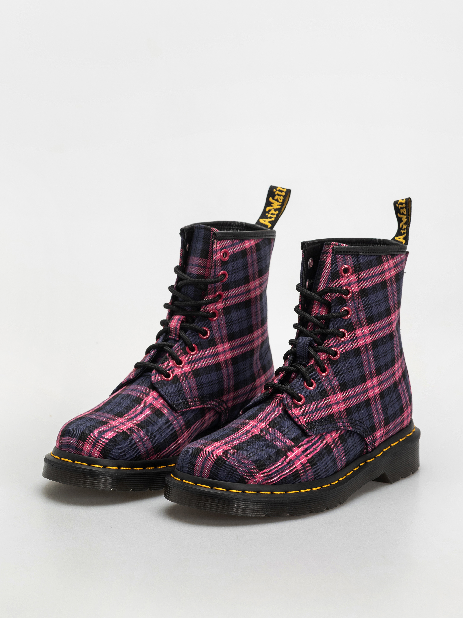 Buty Dr. Martens 1460 Wmn (pink multi tartan)