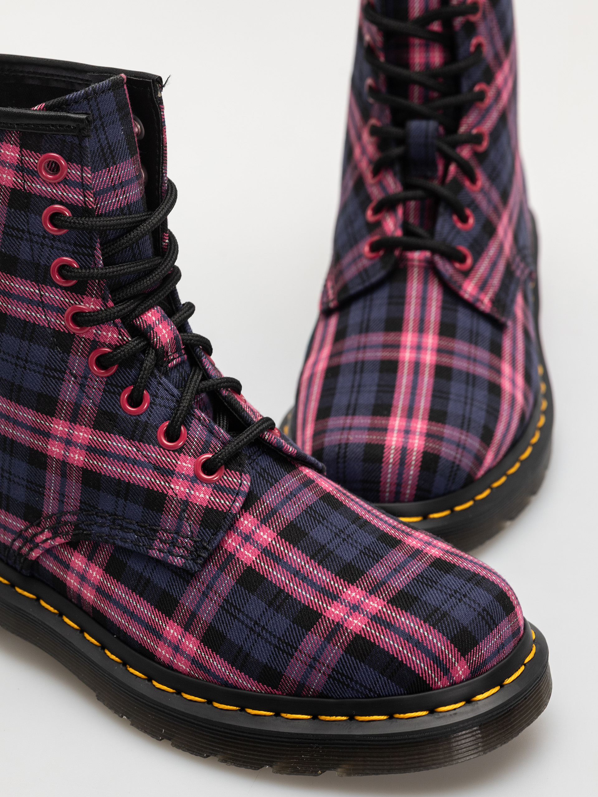 Buty Dr. Martens 1460 Wmn (pink multi tartan)