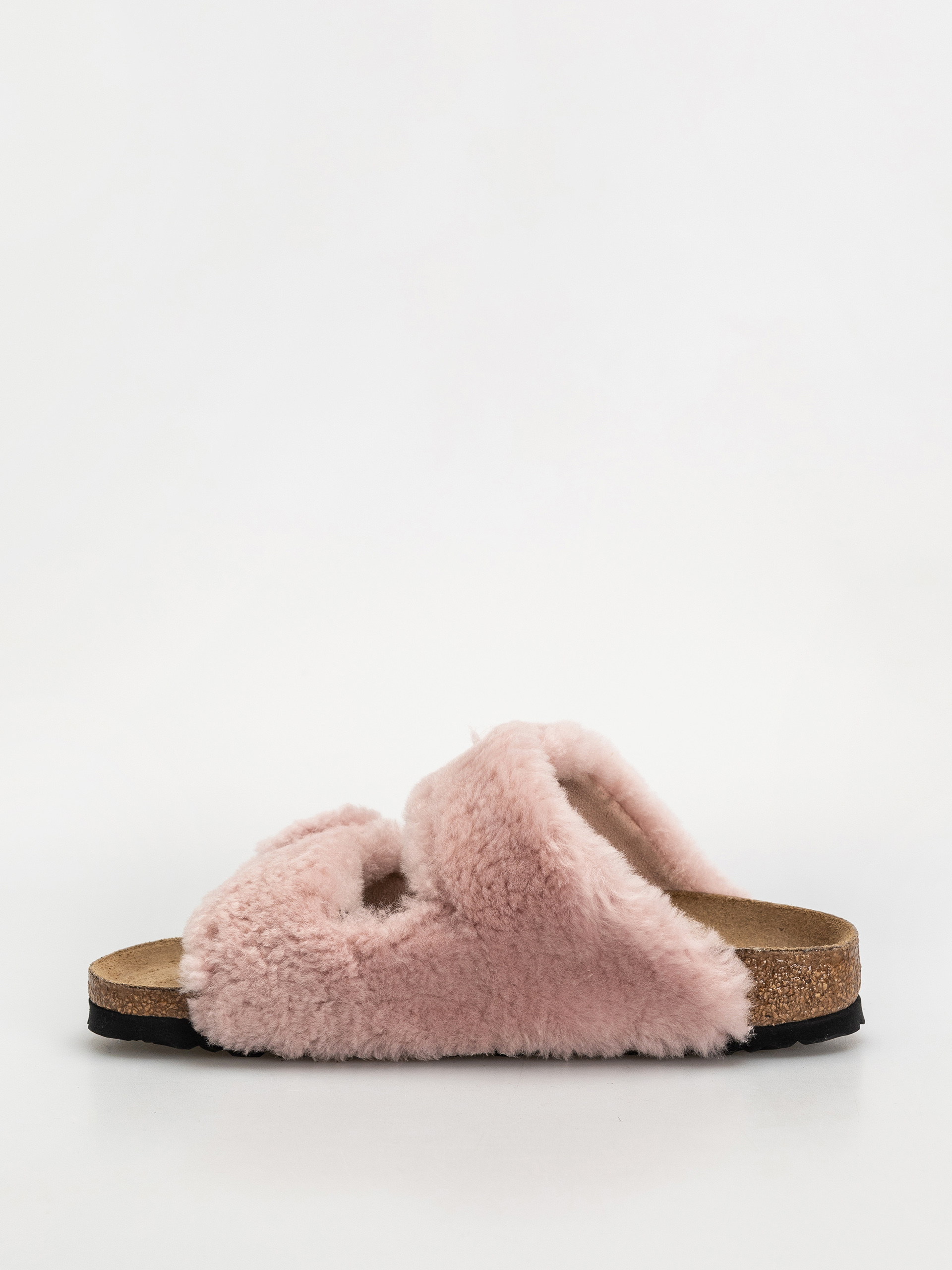 Klapki Birkenstock Arizona Shearling Cover Upper Narrow Wmn (crystal rose)