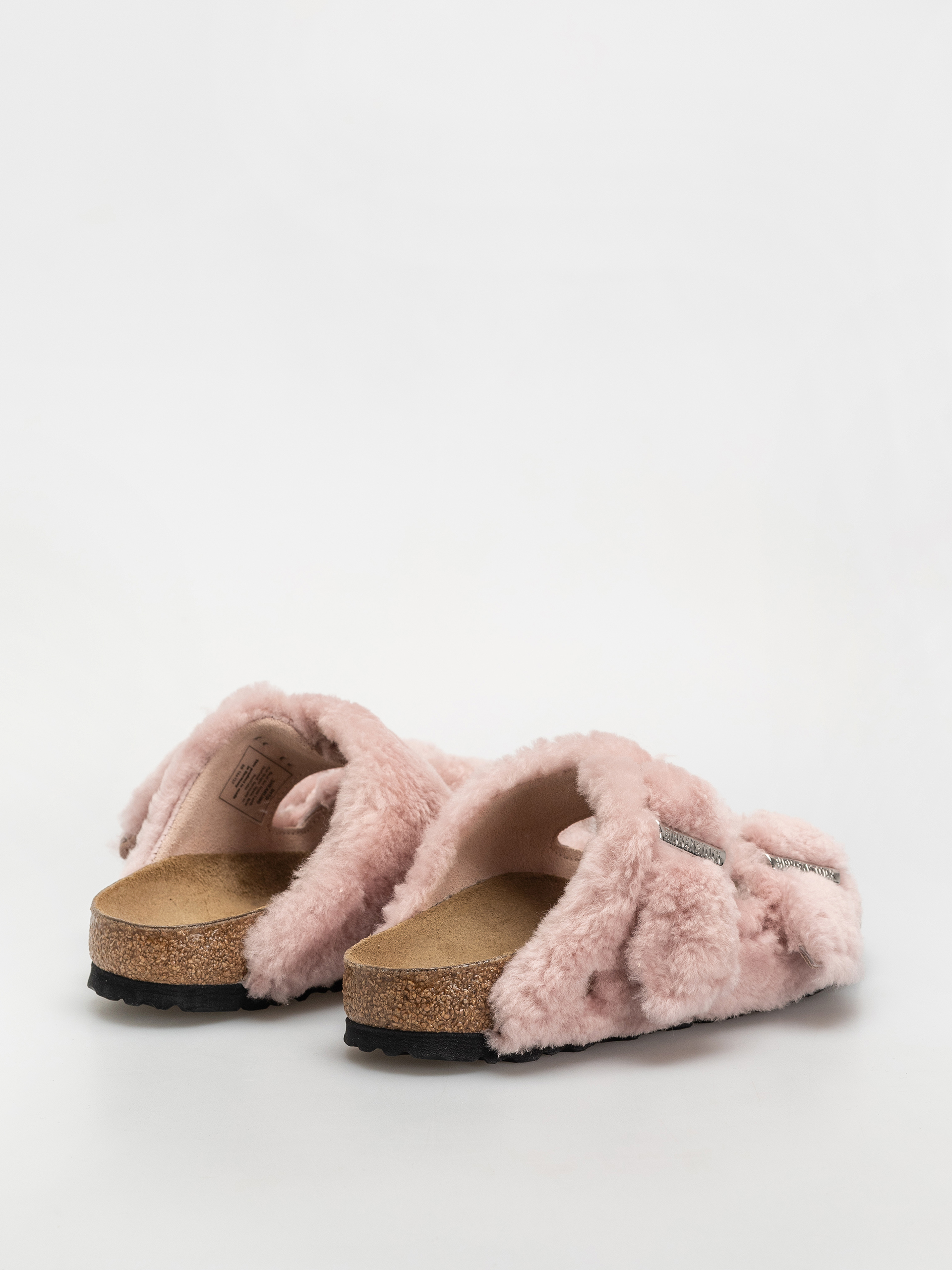 Klapki Birkenstock Arizona Shearling Cover Upper Narrow Wmn (crystal rose)
