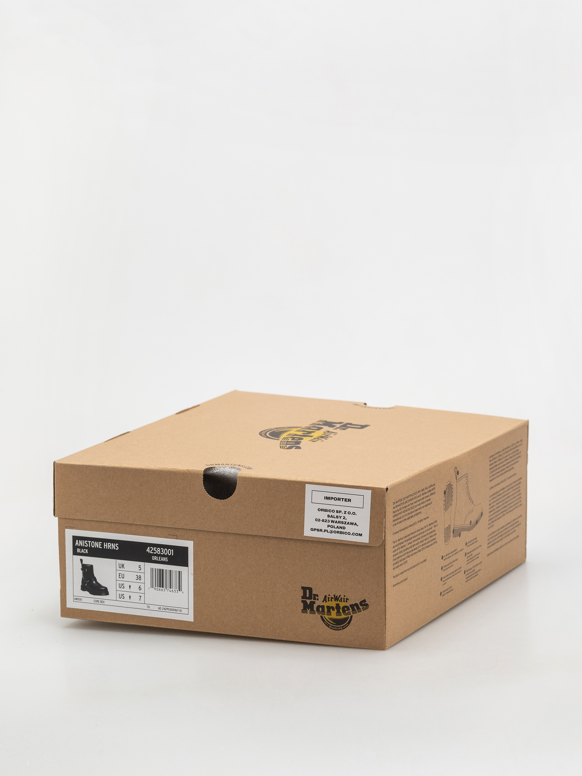 Buty Dr. Martens Anistone HRNS Ankle (black orleans)