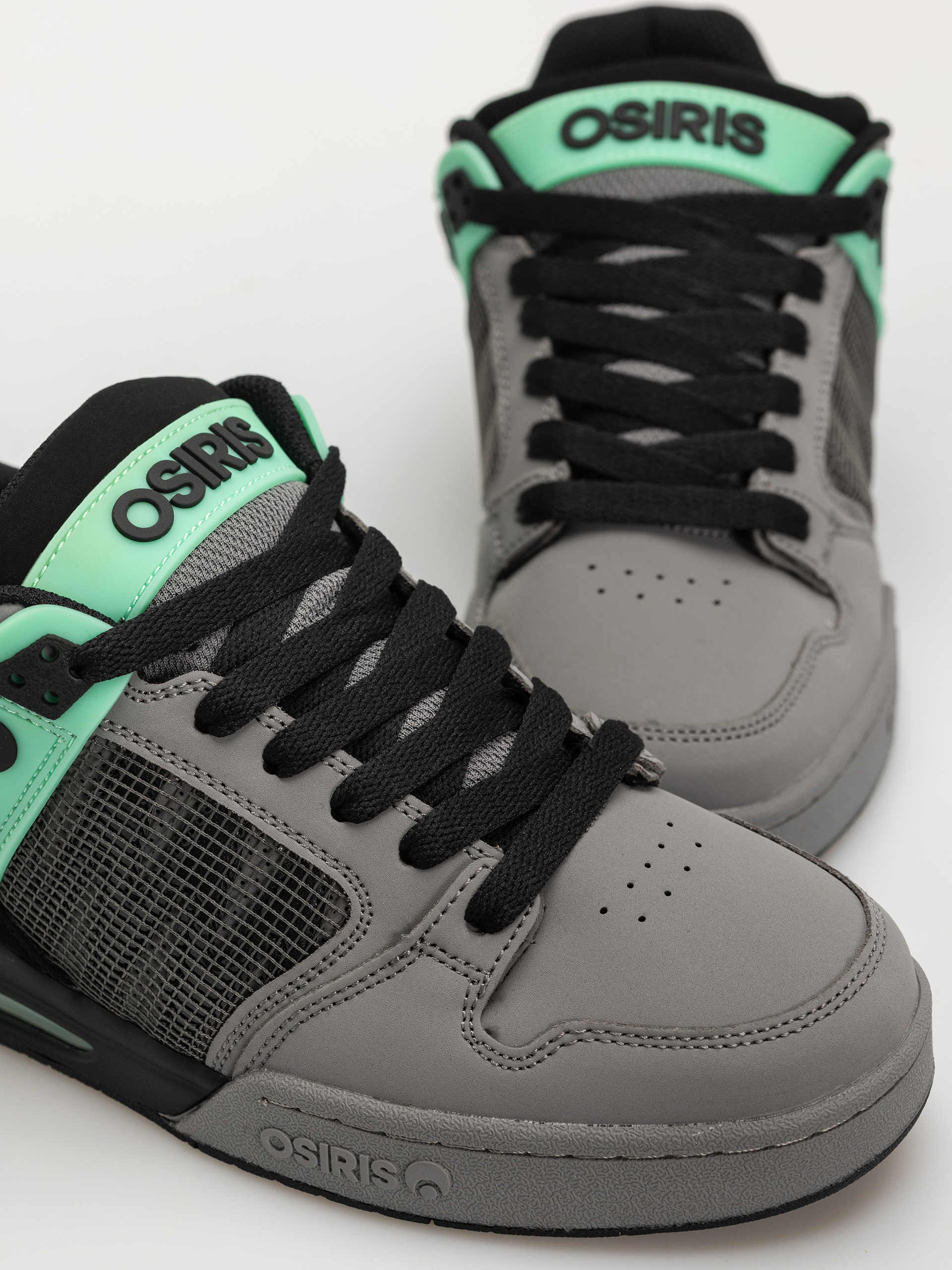 Buty Osiris Pixel (blk/chr/grn glow)