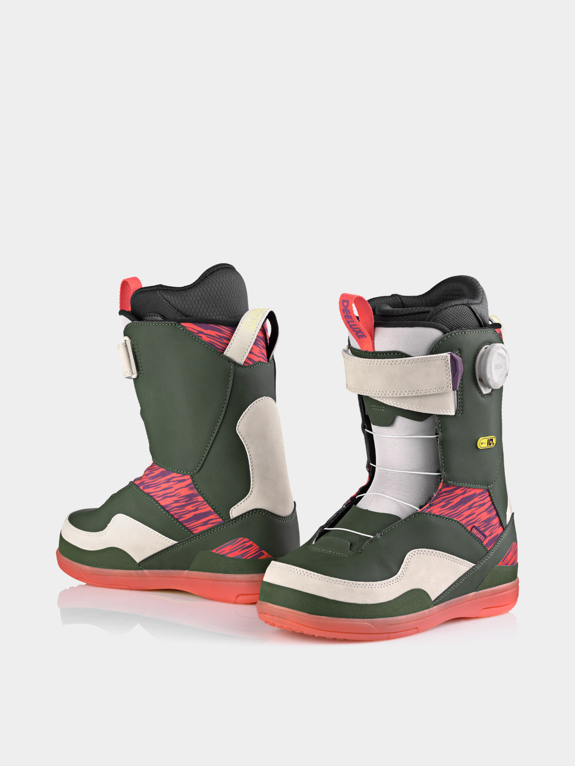 Damskie Buty snowboardowe Deeluxe ID Lara Boa (vibrant green)