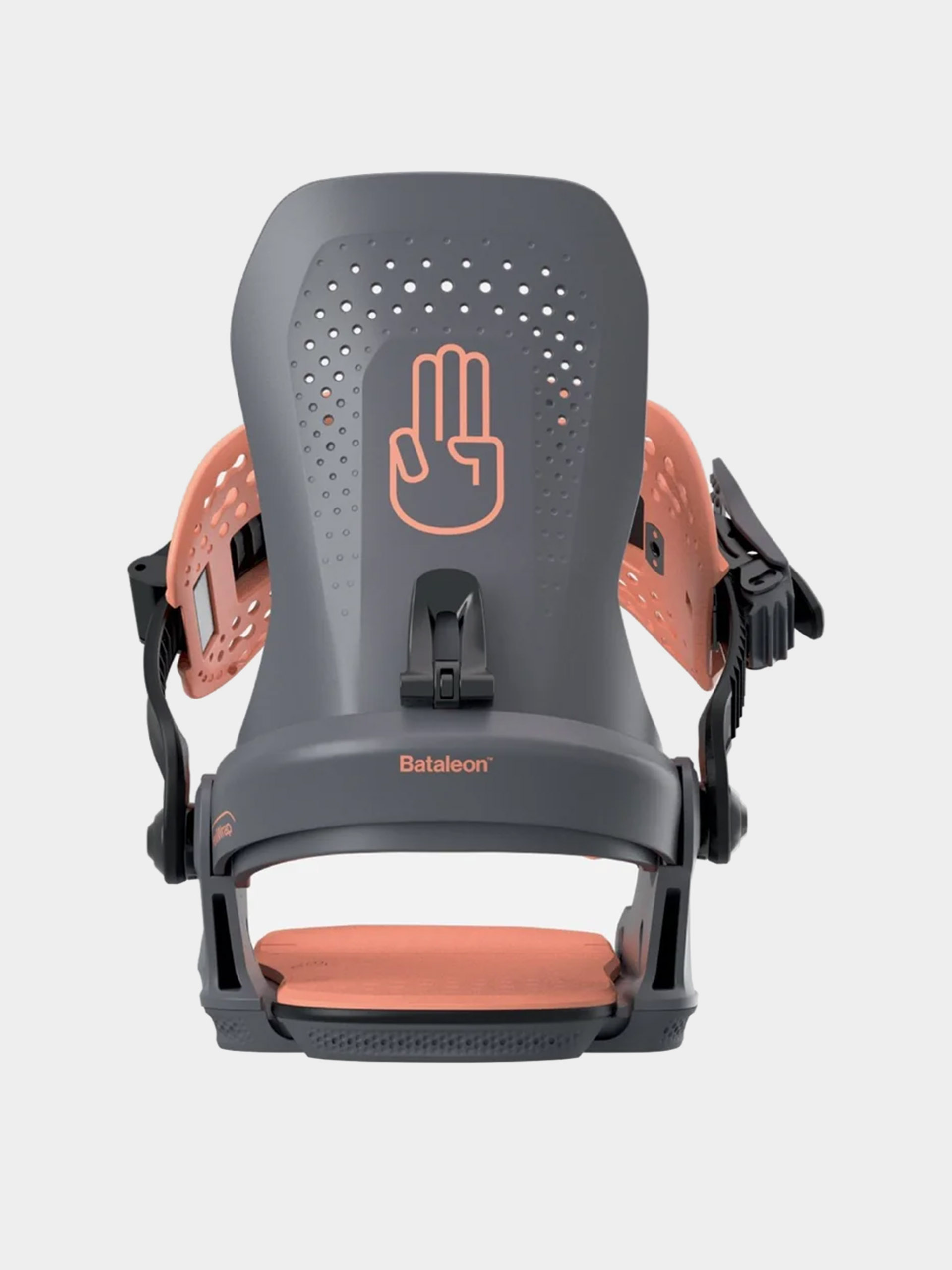 Damskie Wiązania snowboardowe Bataleon Donna HeelWrap (black peach)