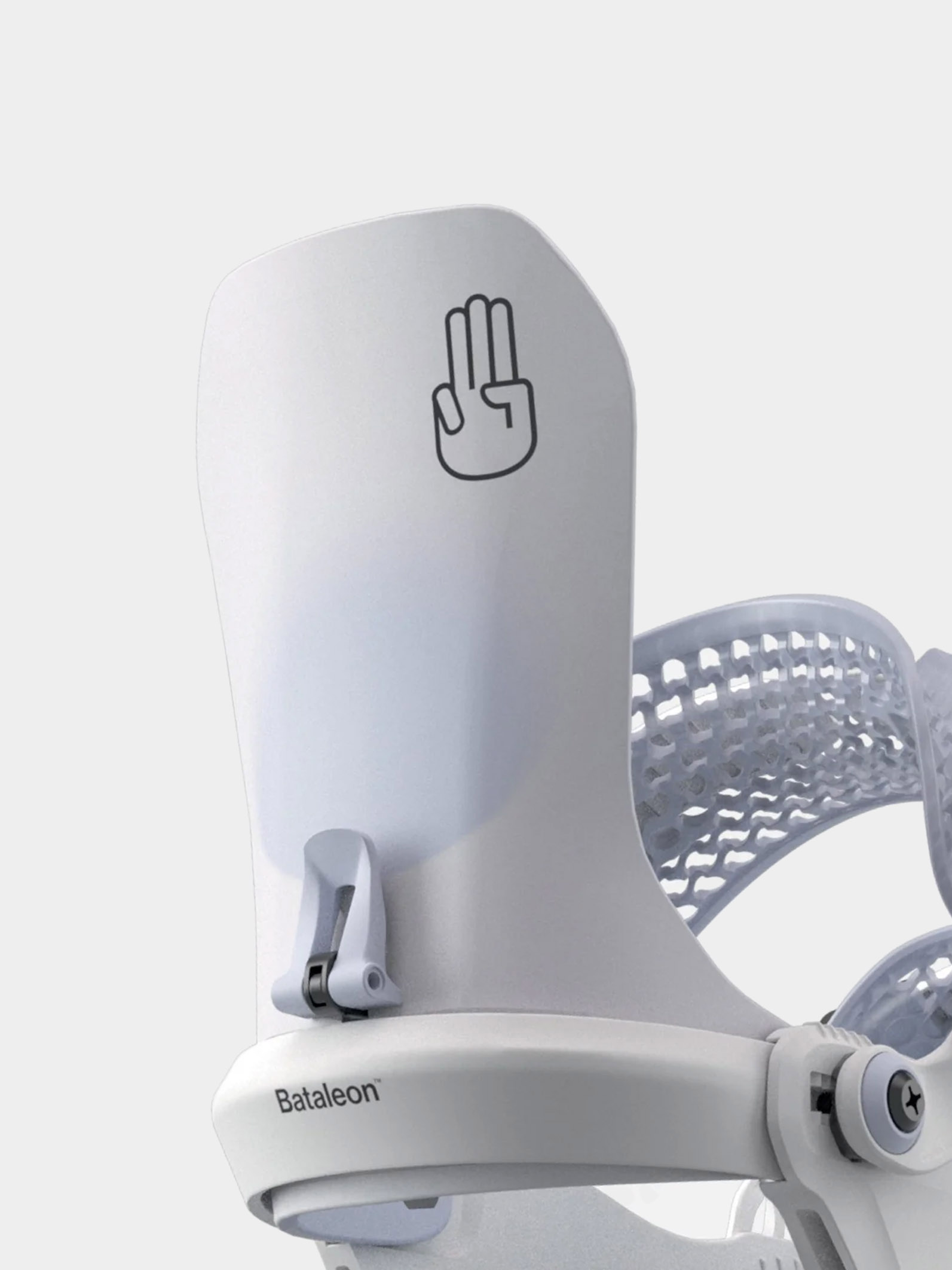 Damskie Wiązania snowboardowe Bataleon Etna HeelWrap (glacier)