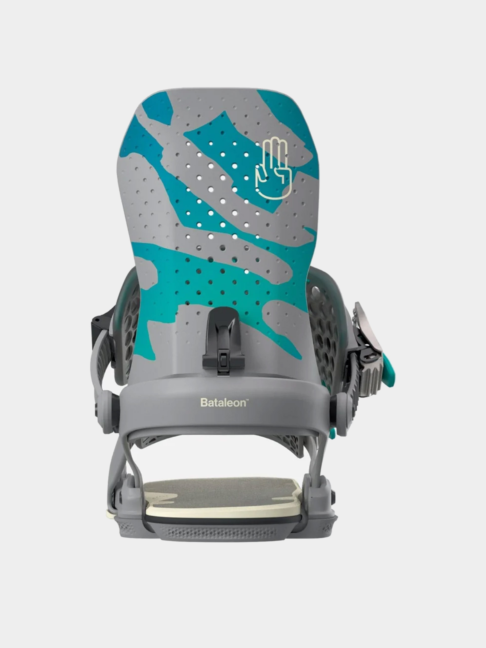 Męskie Wiązania snowboardowe Bataleon Astro AsymWrap (gray forest)