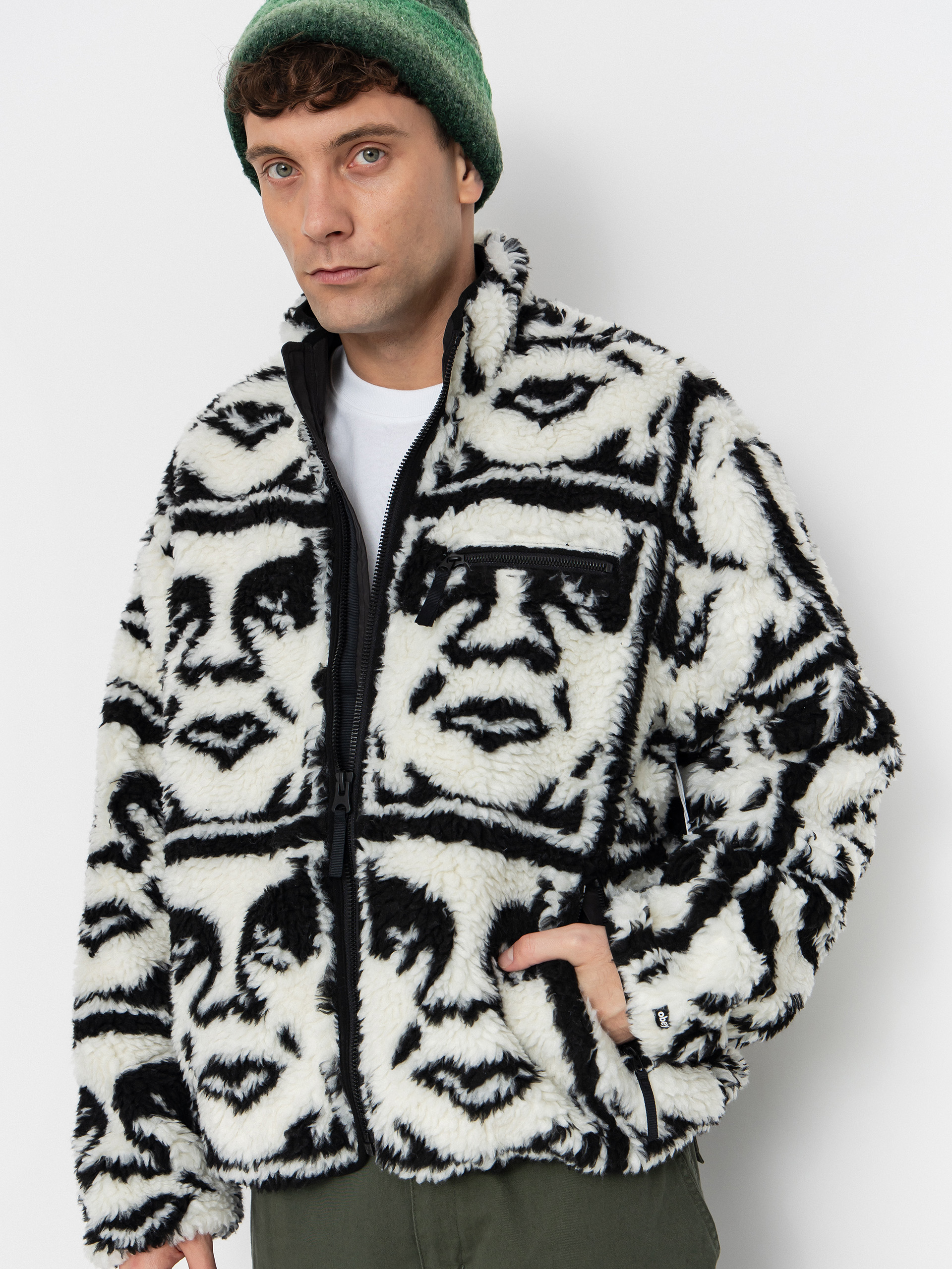 Polar OBEY Obey Repeated Icon Sherpa (black multi)