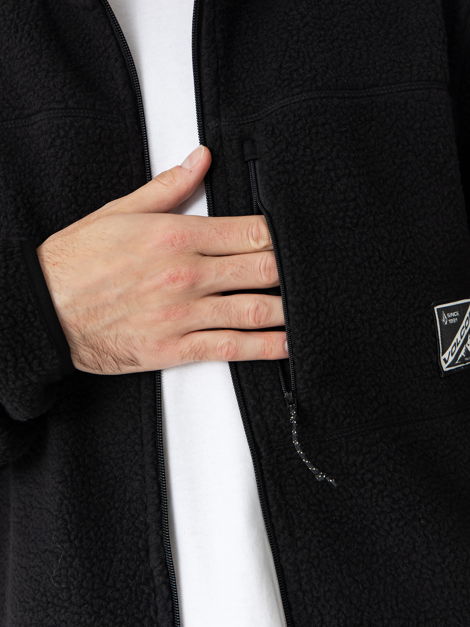 Męski Polar Volcom Nelson Sherpa (black)