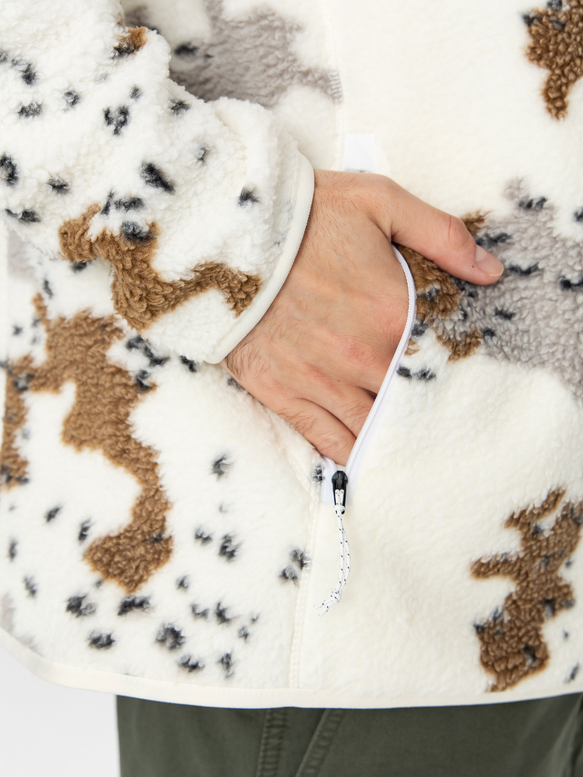 Męski Polar Volcom Nelson Sherpa ZHD (white)