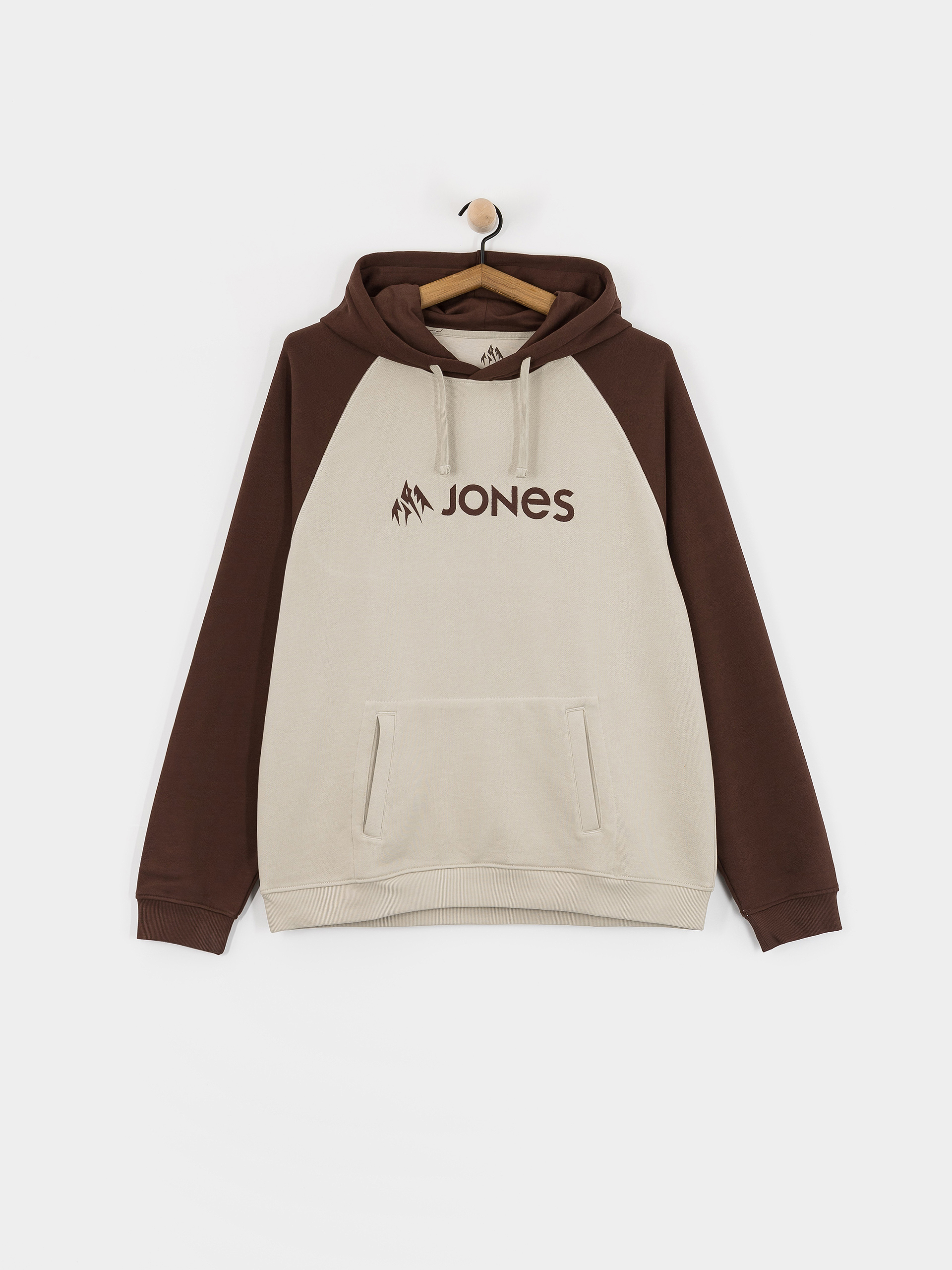 Bluza z kapturem Jones Snowboards Truckee Org Cot (smoke gray)