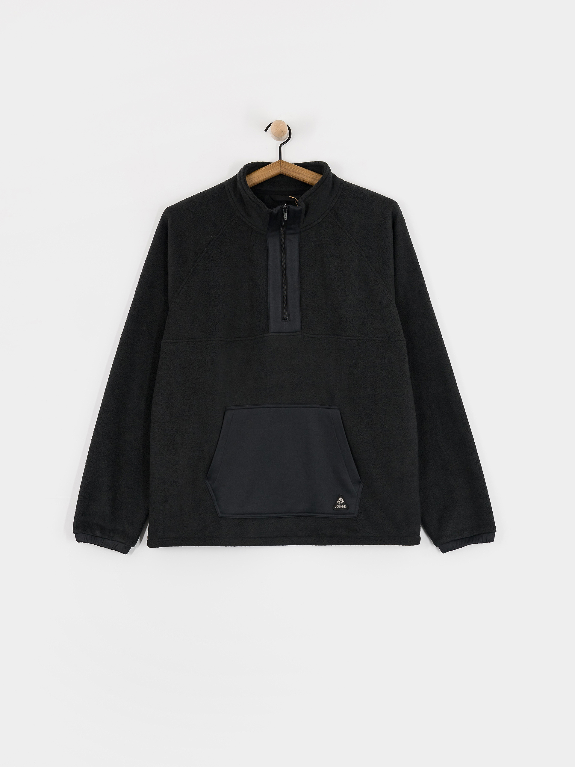 Bluza Jones Snowboards Lodge Half Zip Rec (stealth black)
