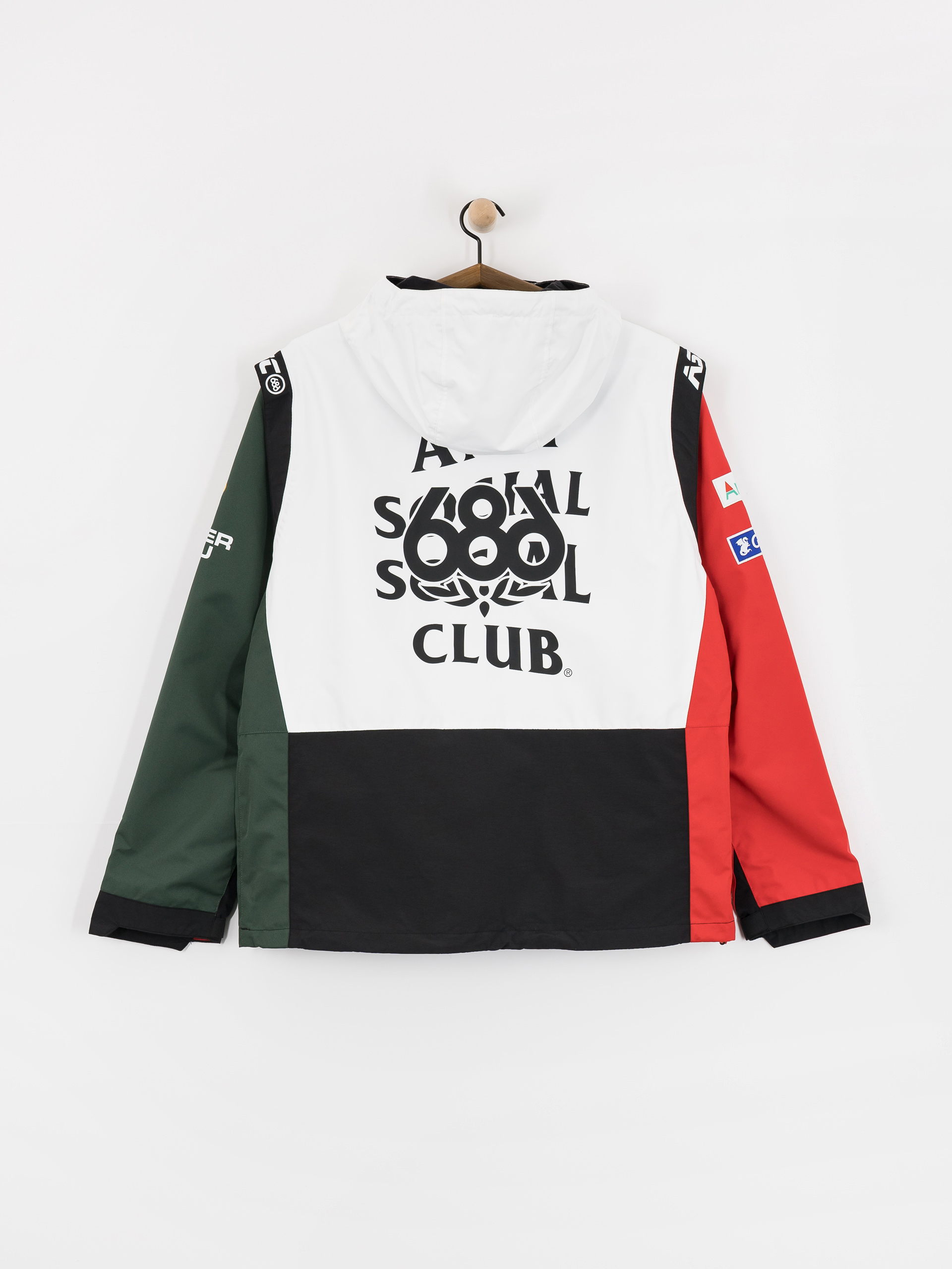 Męska Kurtka snowboardowa 686 X ASSC F1 Anorak (assc white colorblock)