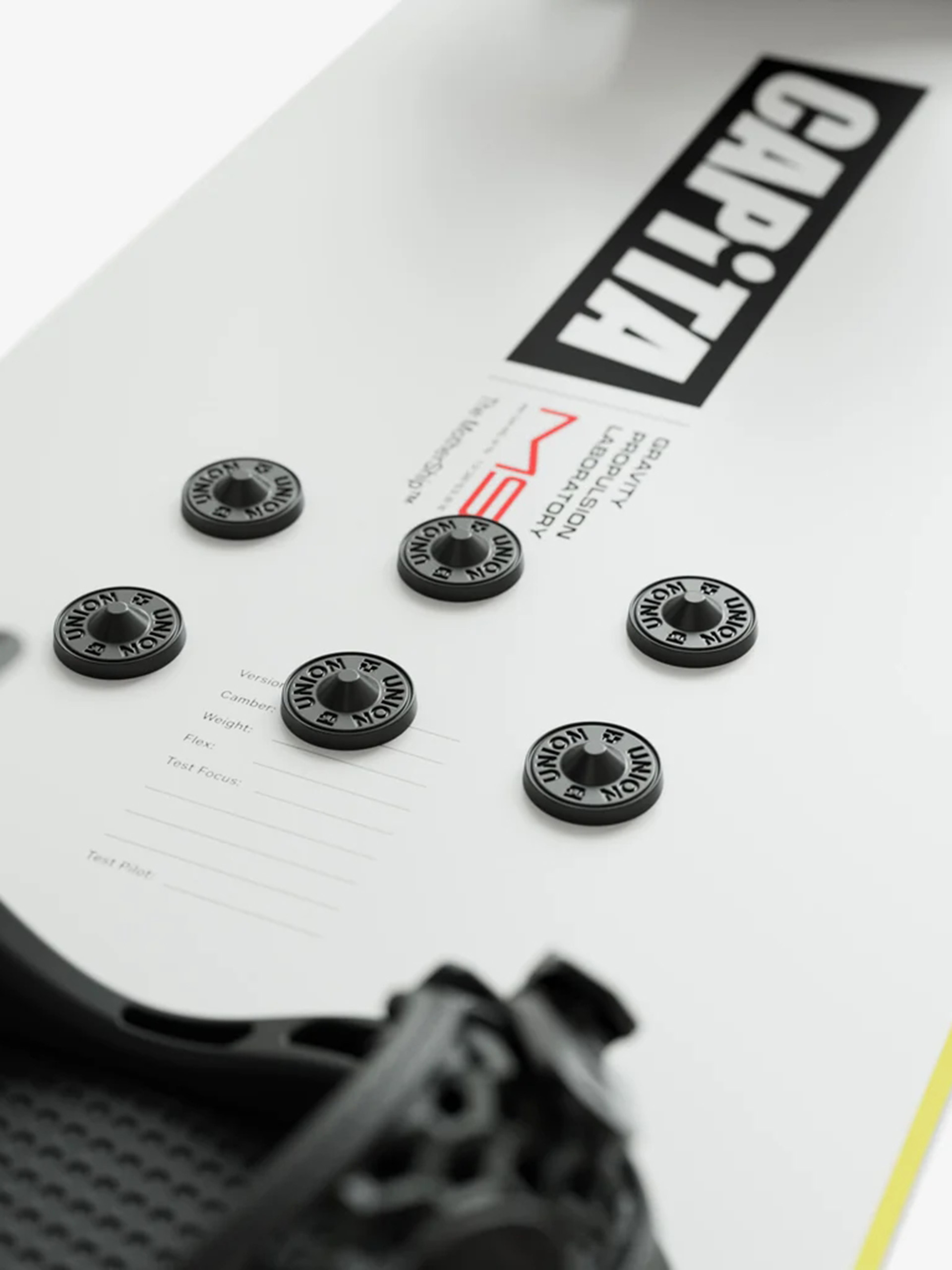 Podkładka Union Metal Stomp Pad 6Pcs (black)