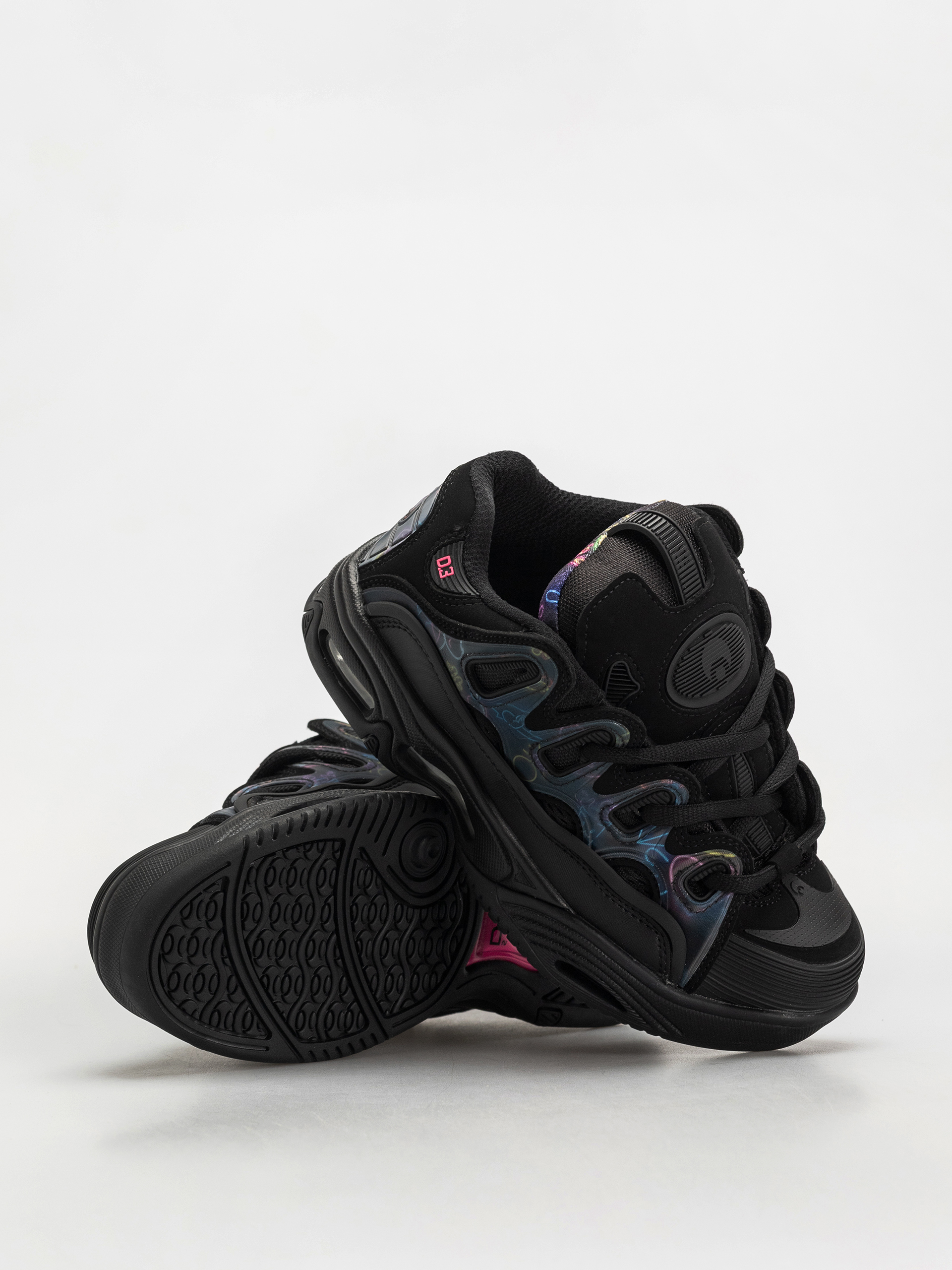 Buty Osiris D3 2001 (black/pink/holo)