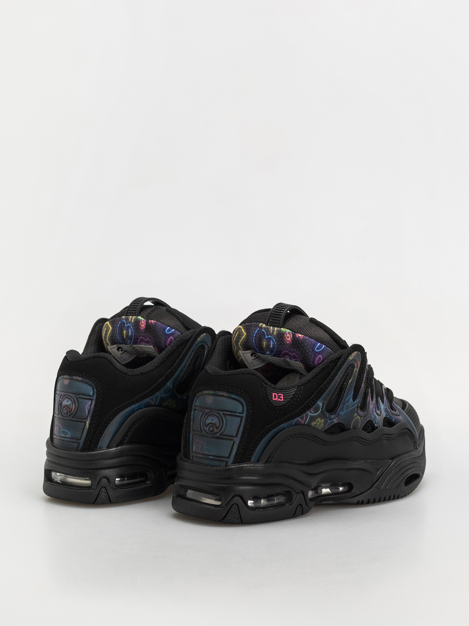 Buty Osiris D3 2001 (black/pink/holo)