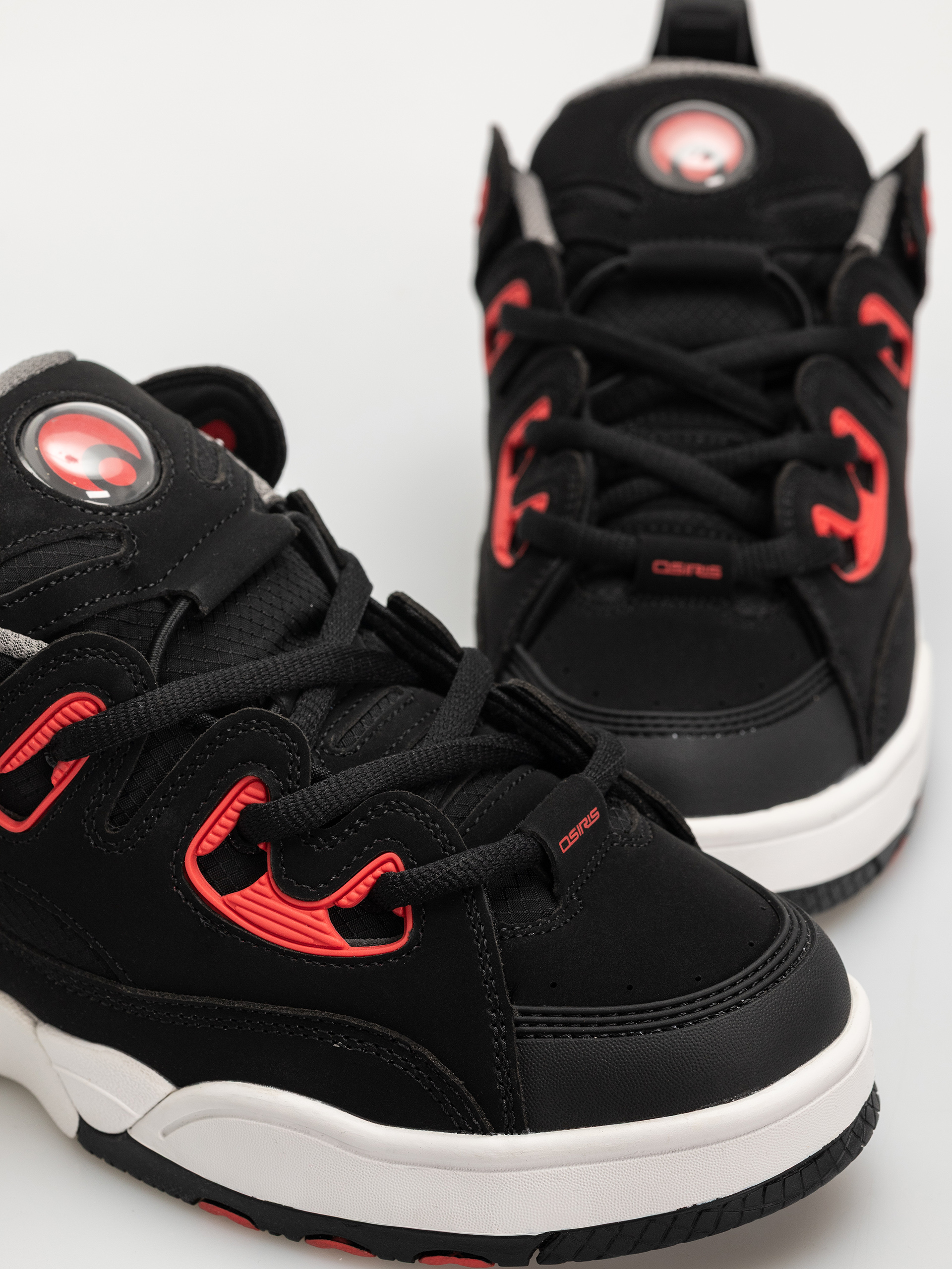 Buty Osiris D3 E (black/charcoal/red)