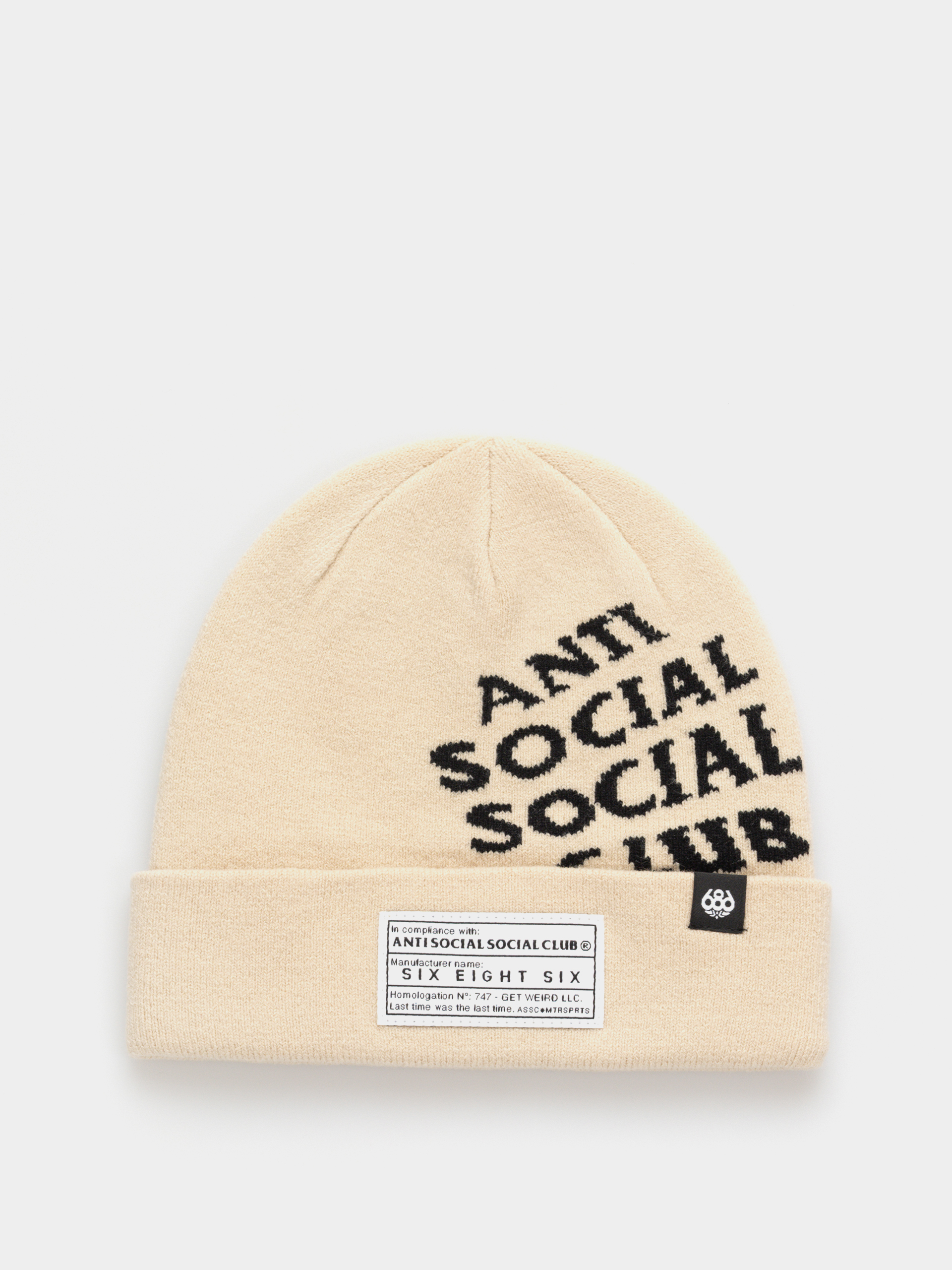 Czapka zimowa 686 X ASSC Club (assc limestone)