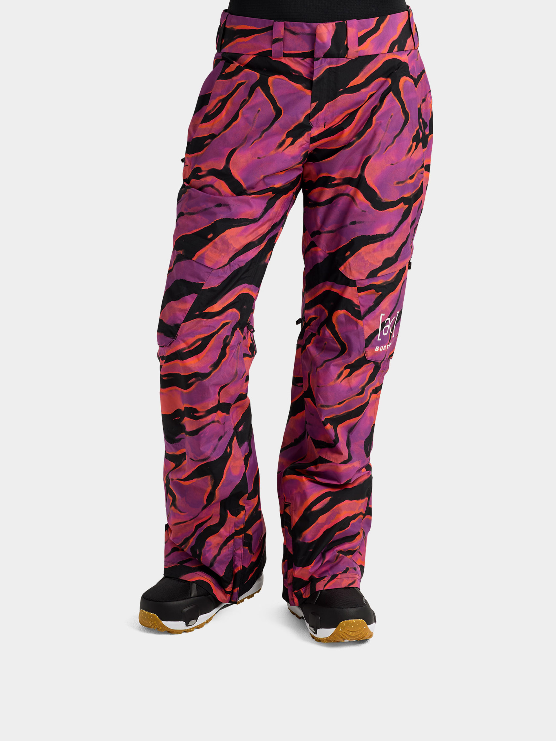 Damskie Spodnie snowboardowe Burton Ak Gore Tex Summit 2L (slash multi)