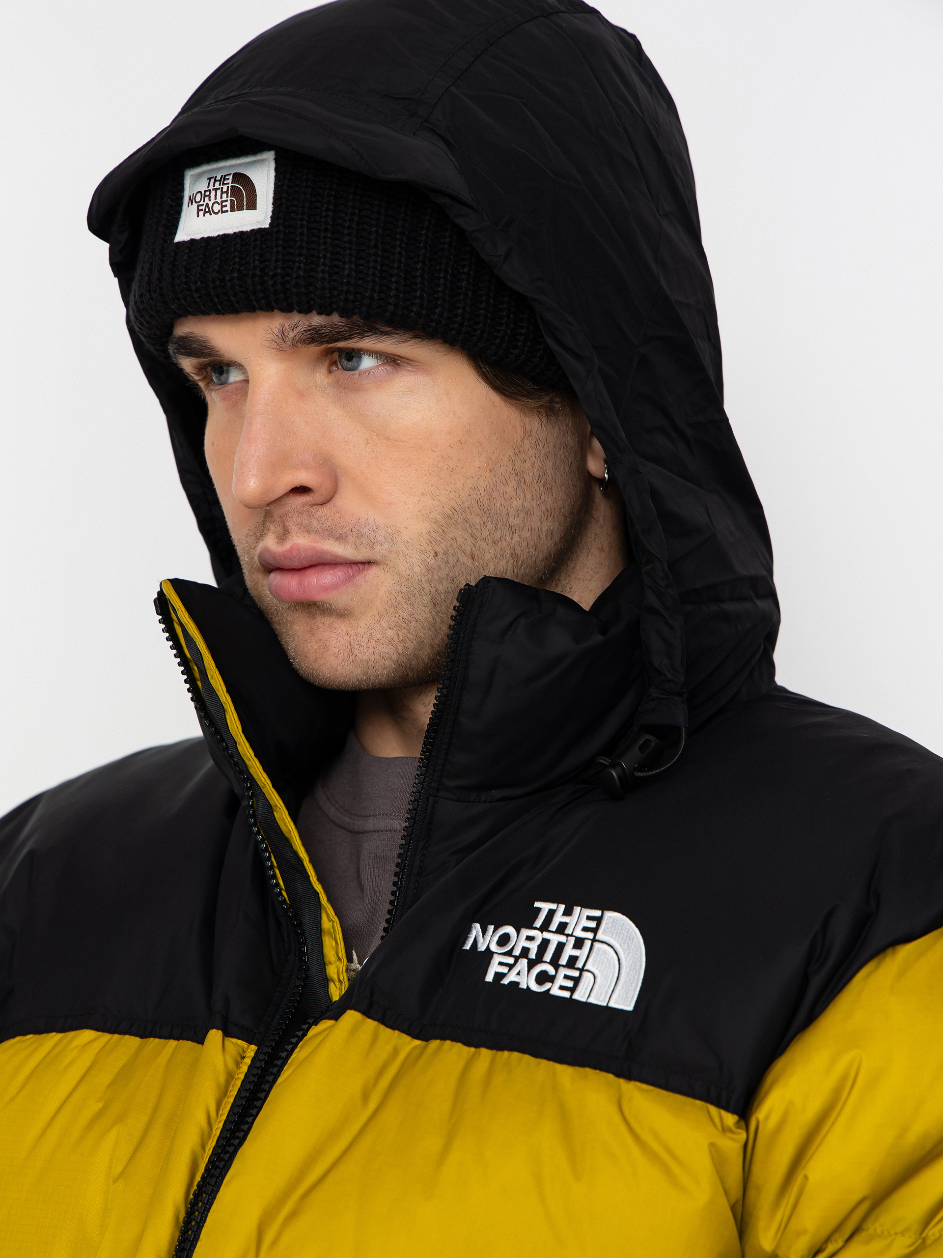 Kurtka The North Face 1996 Retro Nuptse (deep dijon/tnf black)