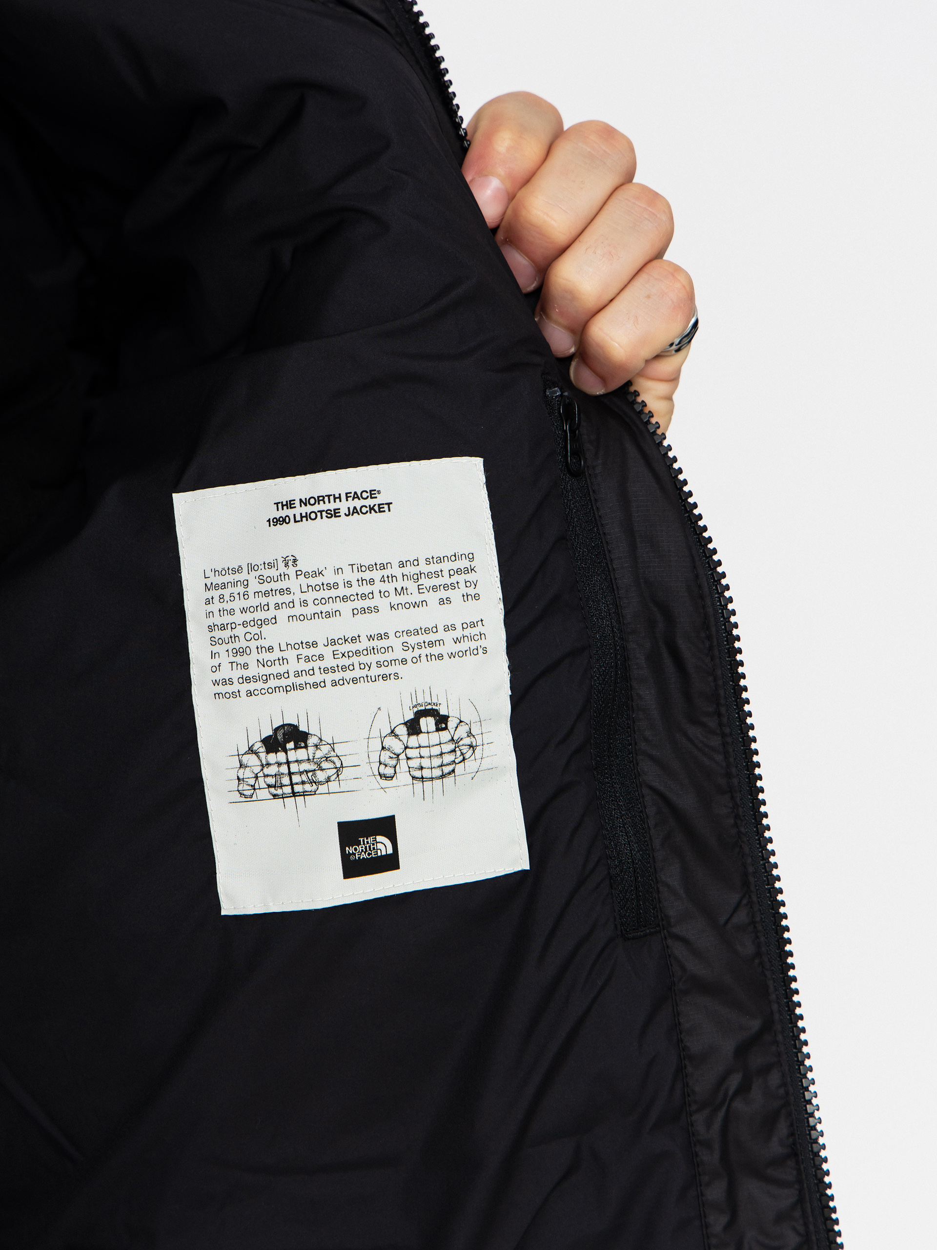 Kurtka The North Face Lhotse (tnf black/npf/r)
