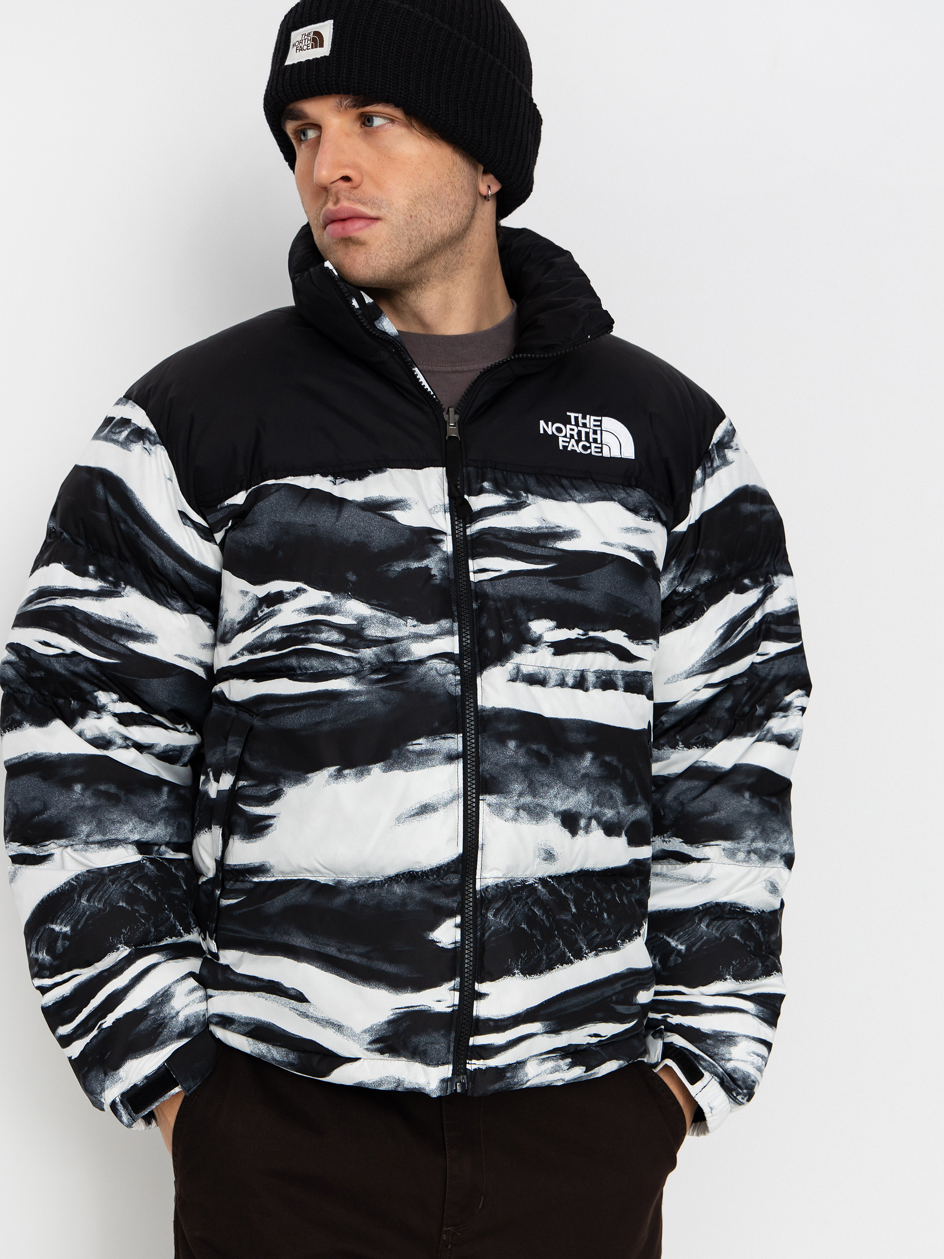 Kurtka The North Face 1996 Retro Nuptse Print (tnf black edge of light)