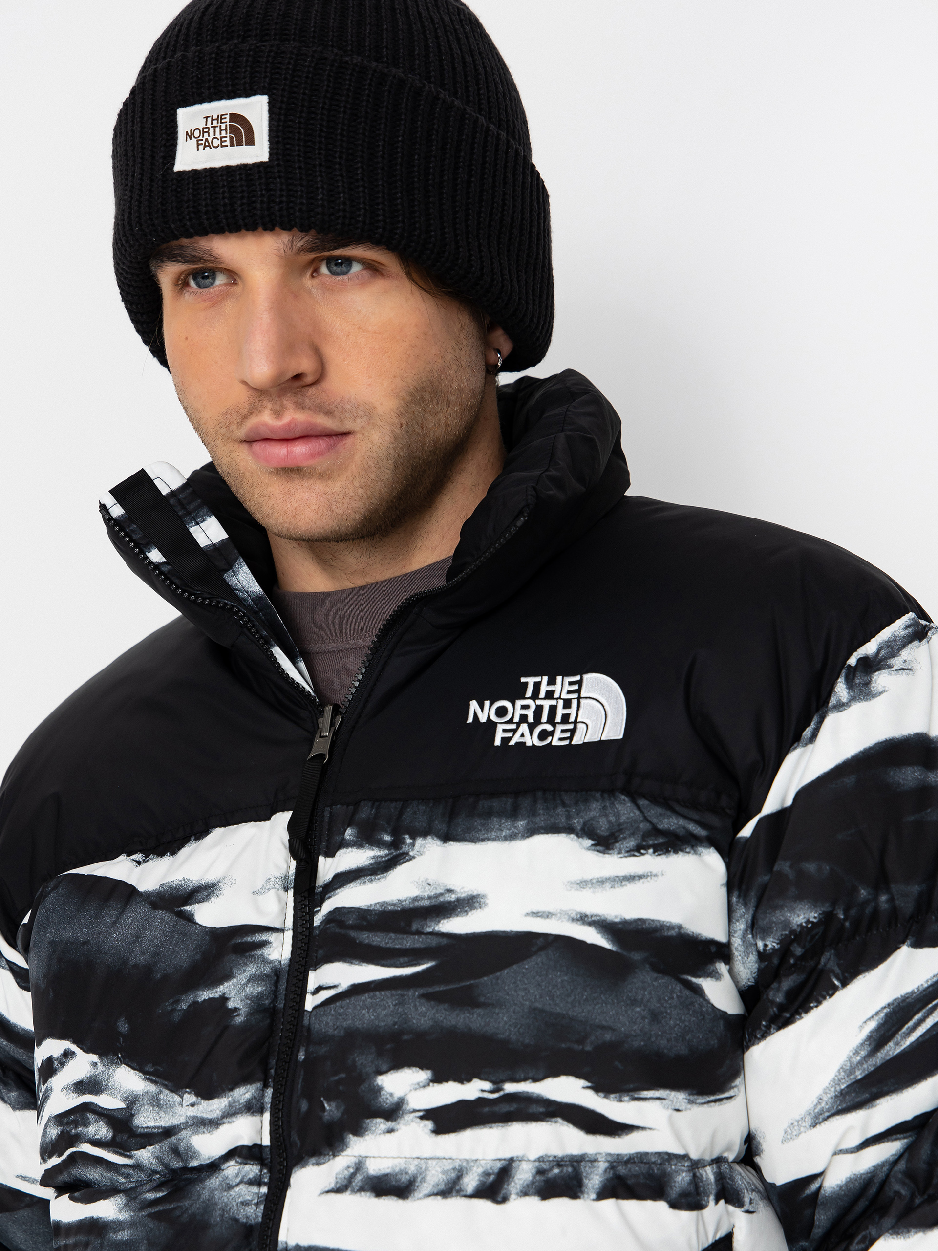 Kurtka The North Face 1996 Retro Nuptse Print (tnf black edge of light)