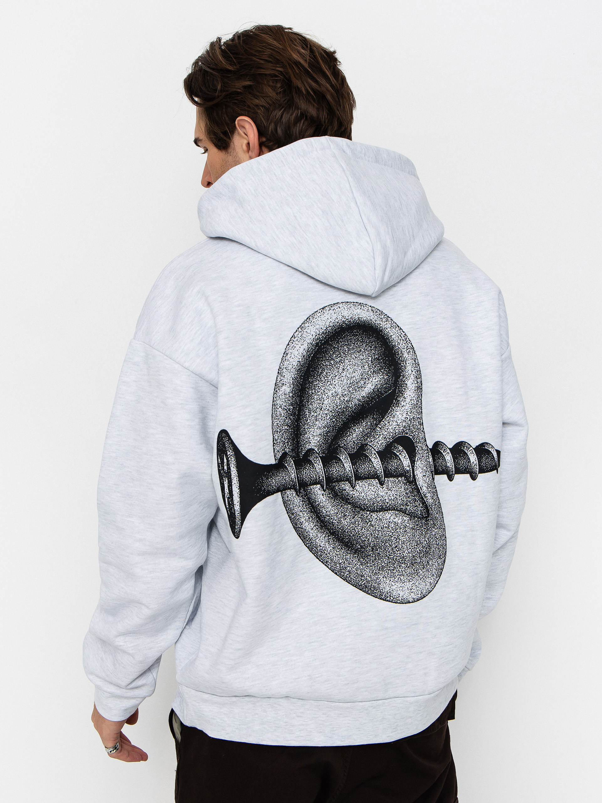 Bluza z kapturem OBEY Obey Disorder Extra Heavy HD