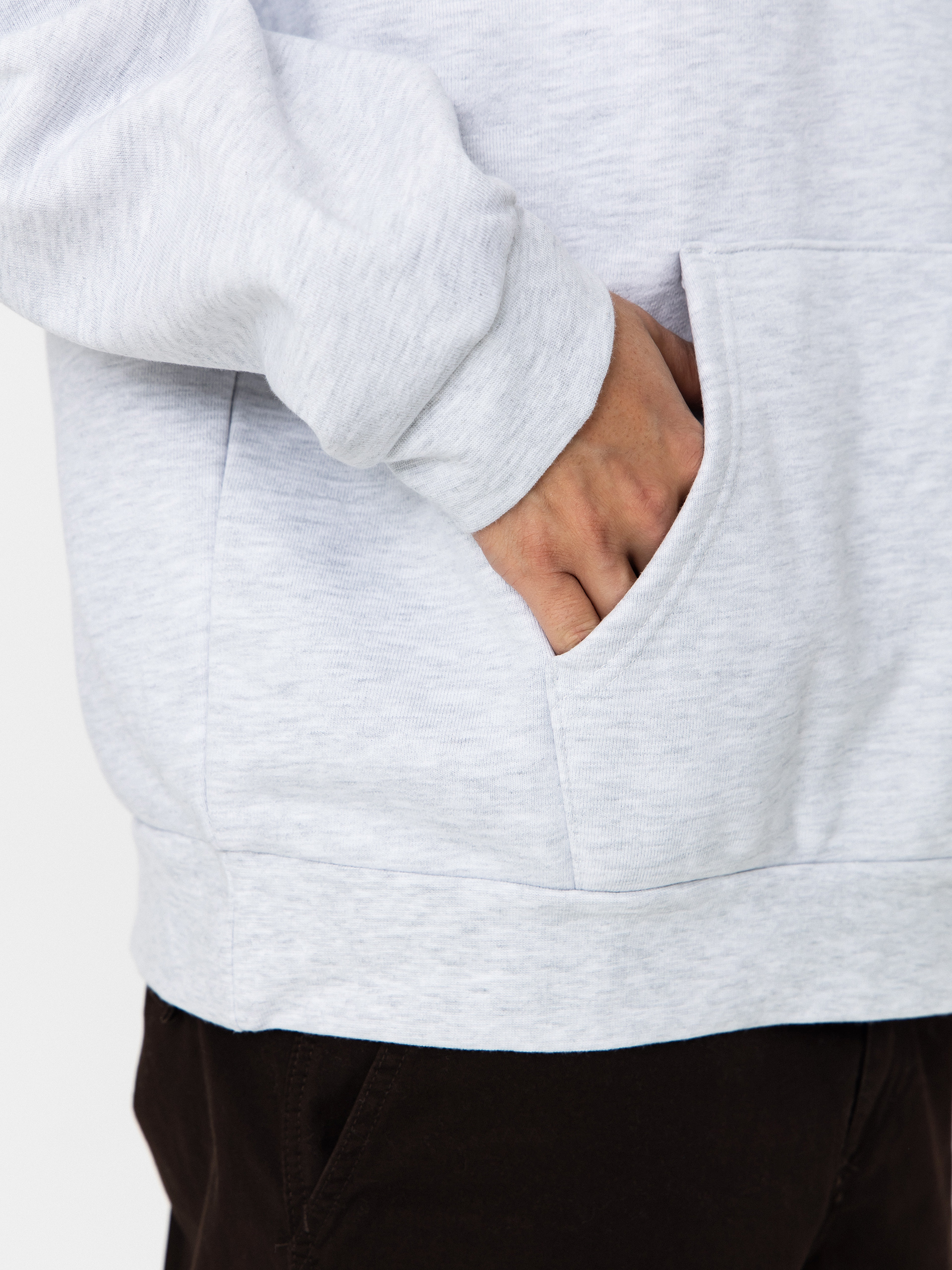 Bluza z kapturem OBEY Obey Disorder Extra Heavy HD (ash grey)