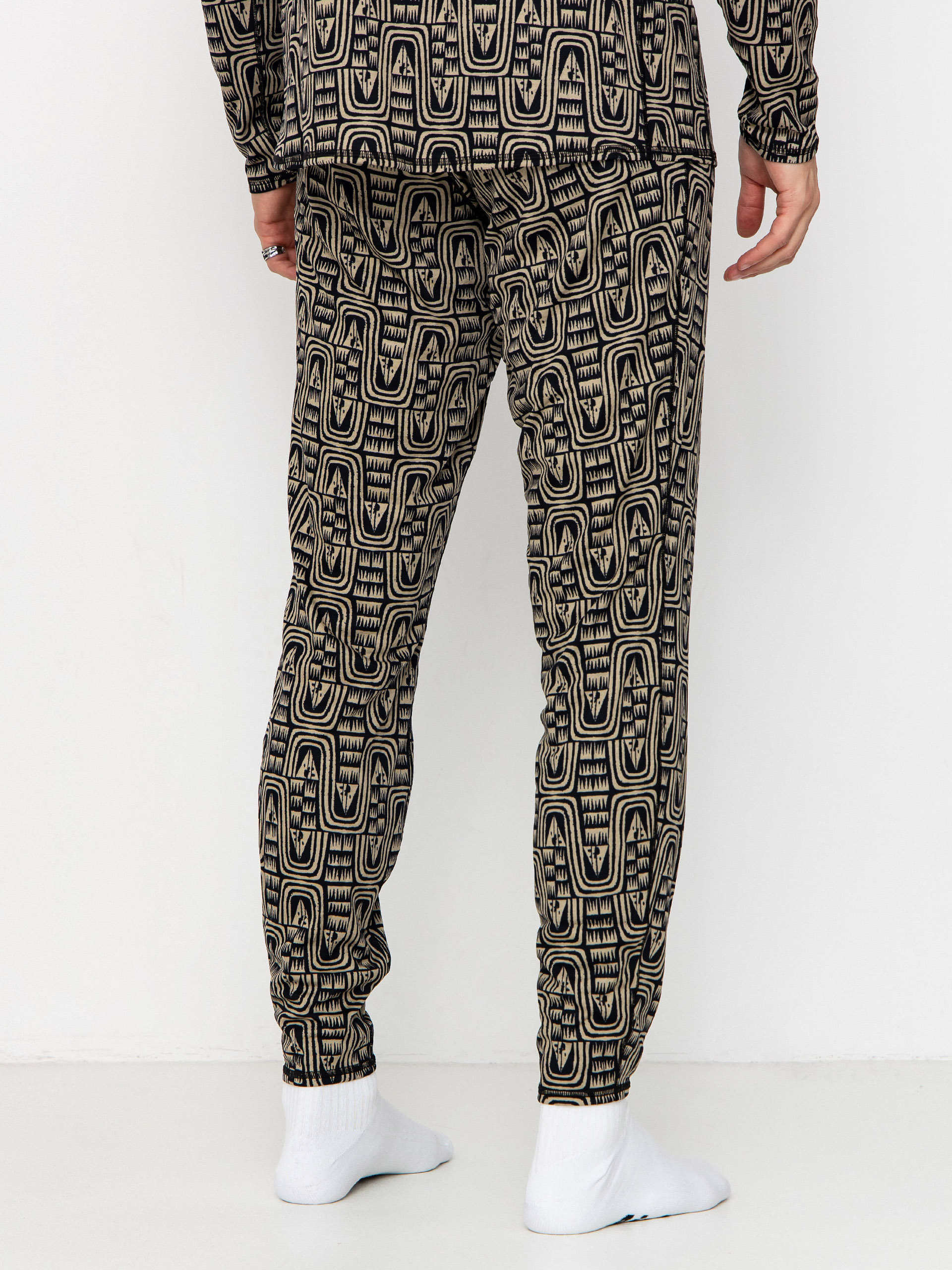 Legginsy Patagonia Cap MW Bottoms (flow sunken blue)