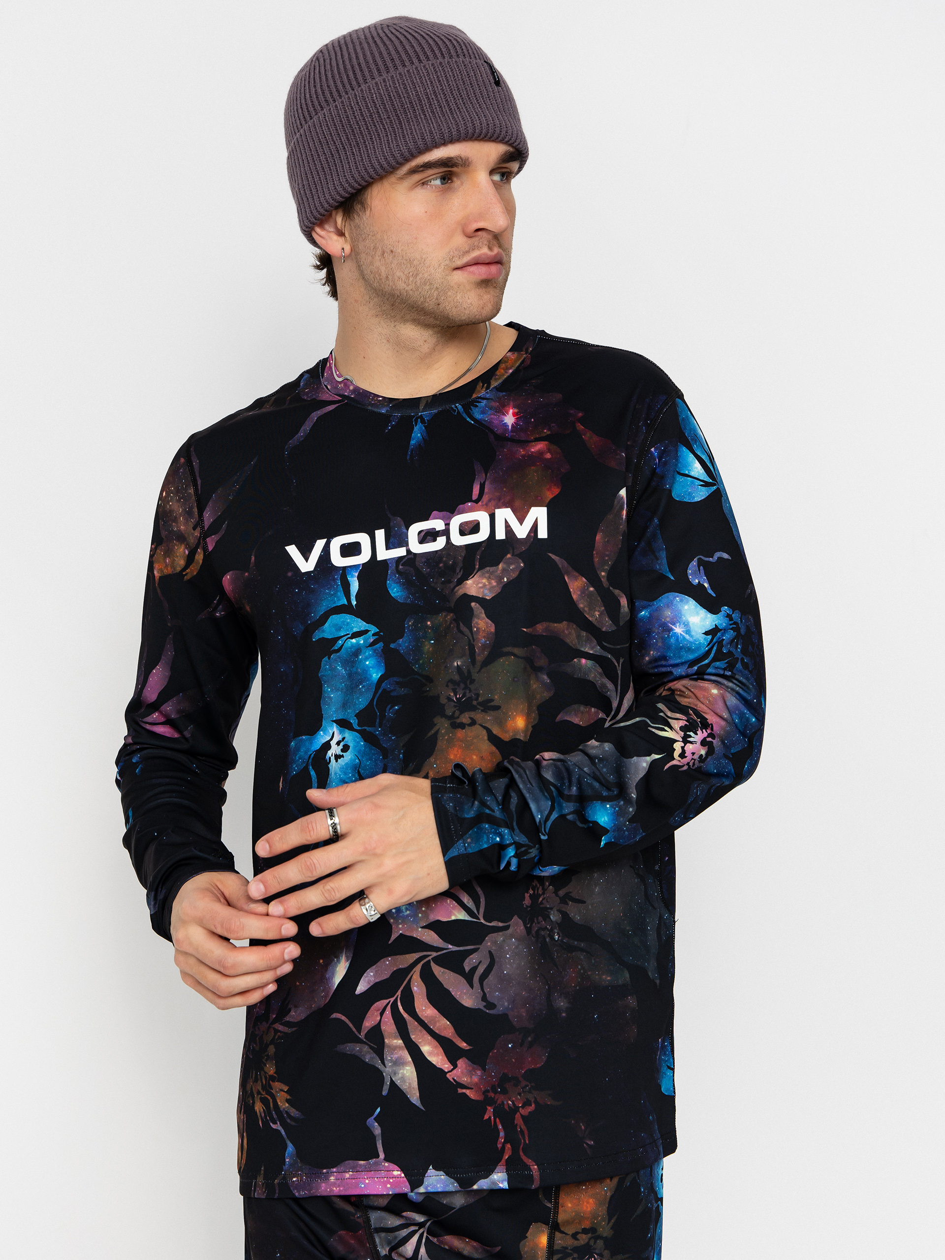 Męski Longsleeve aktywny Volcom V Science (space aloha)