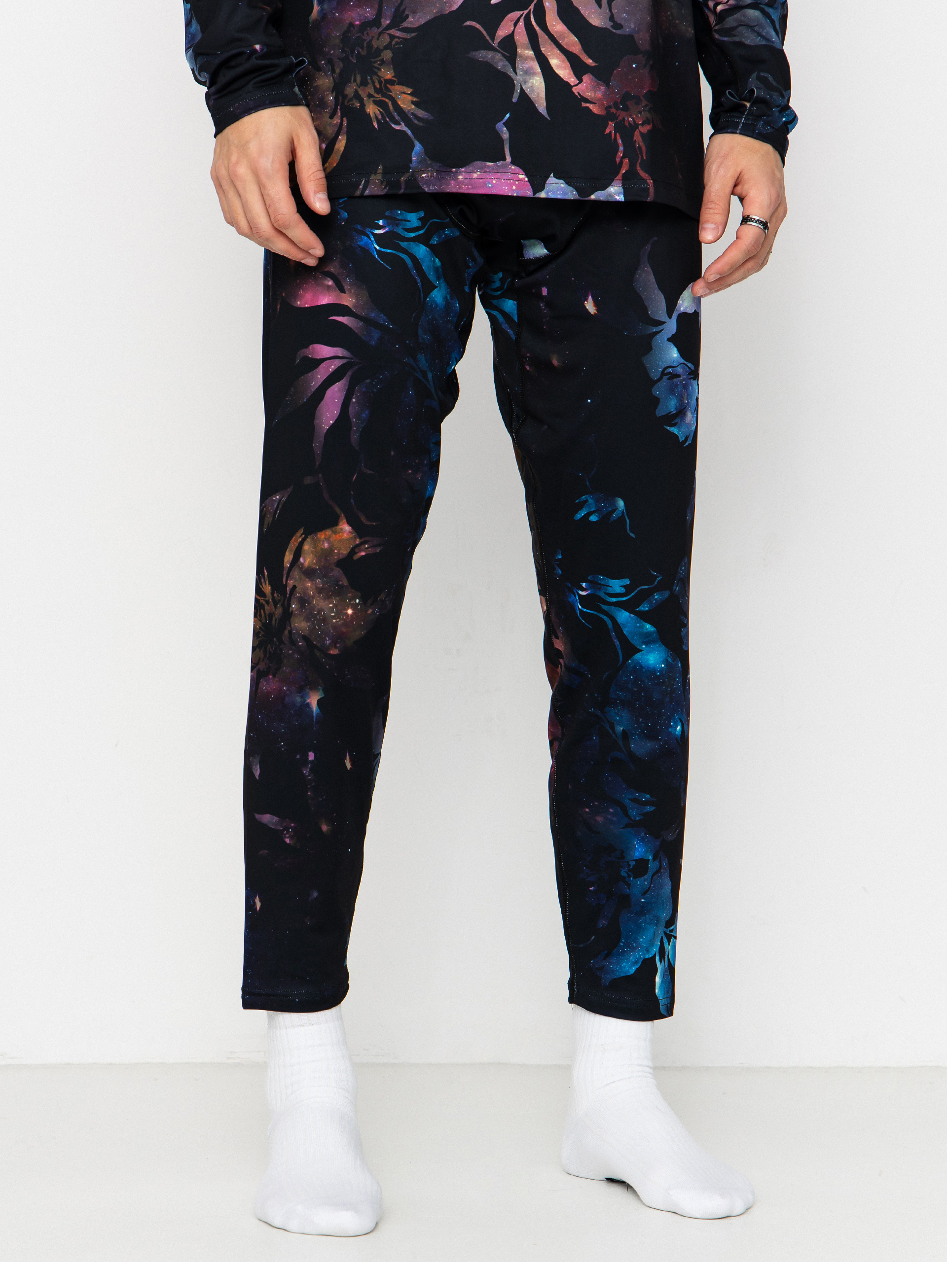 Męskie Legginsy aktywne Volcom M V Science (space aloha)