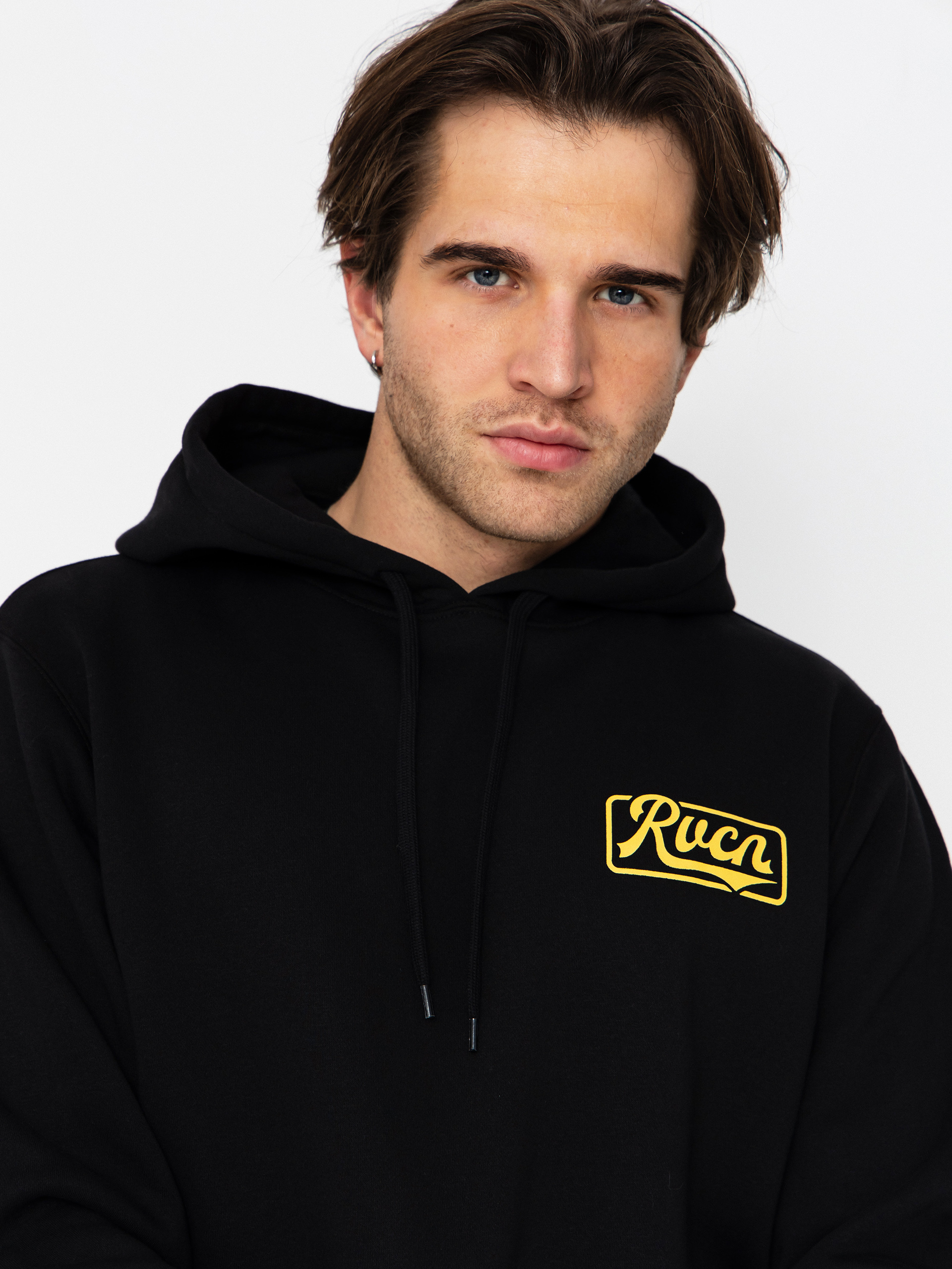 Bluza z kapturem RVCA Frame Up (black)