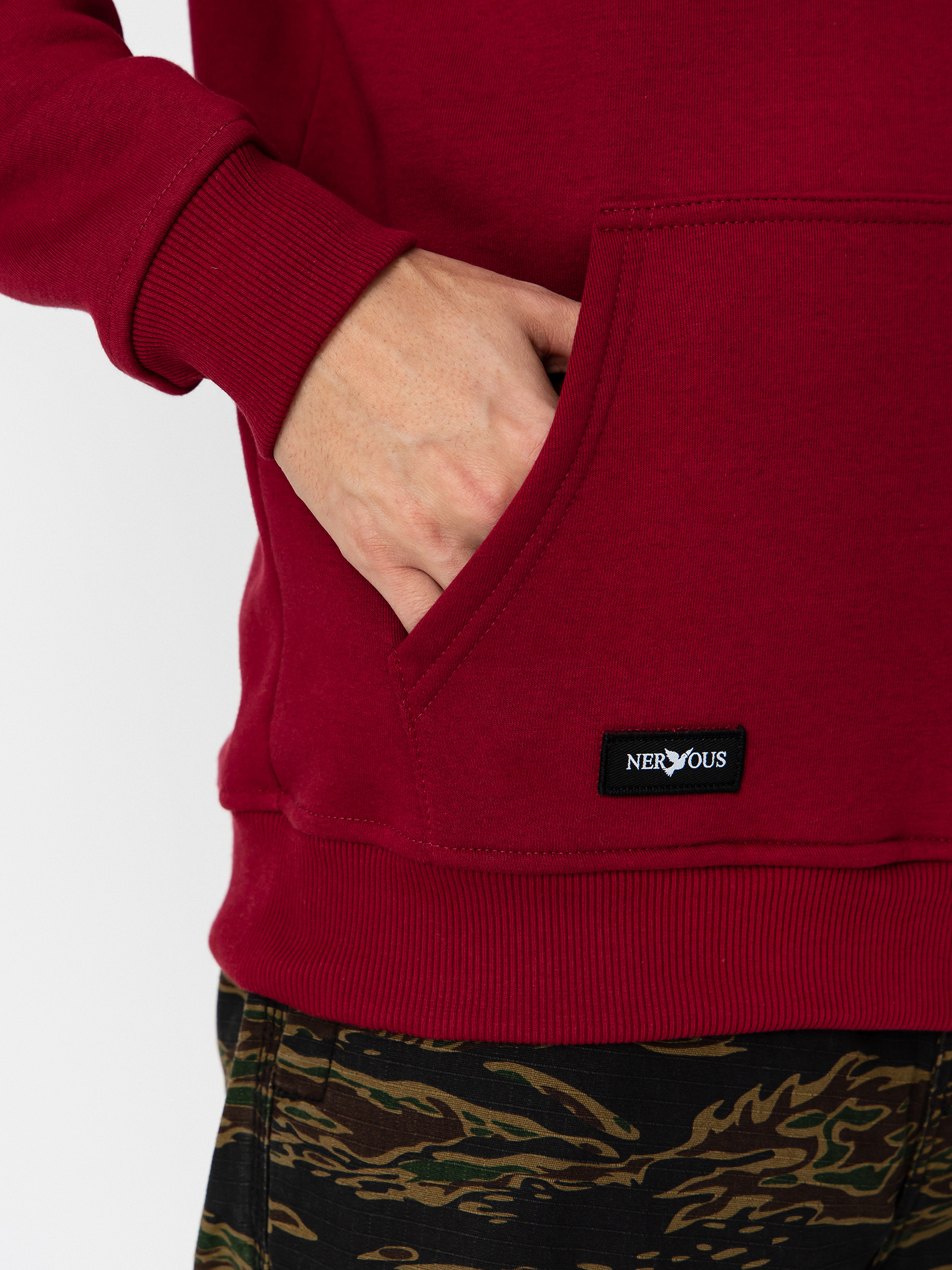 Bluza z kapturem Nervous Superstar HD (blood)