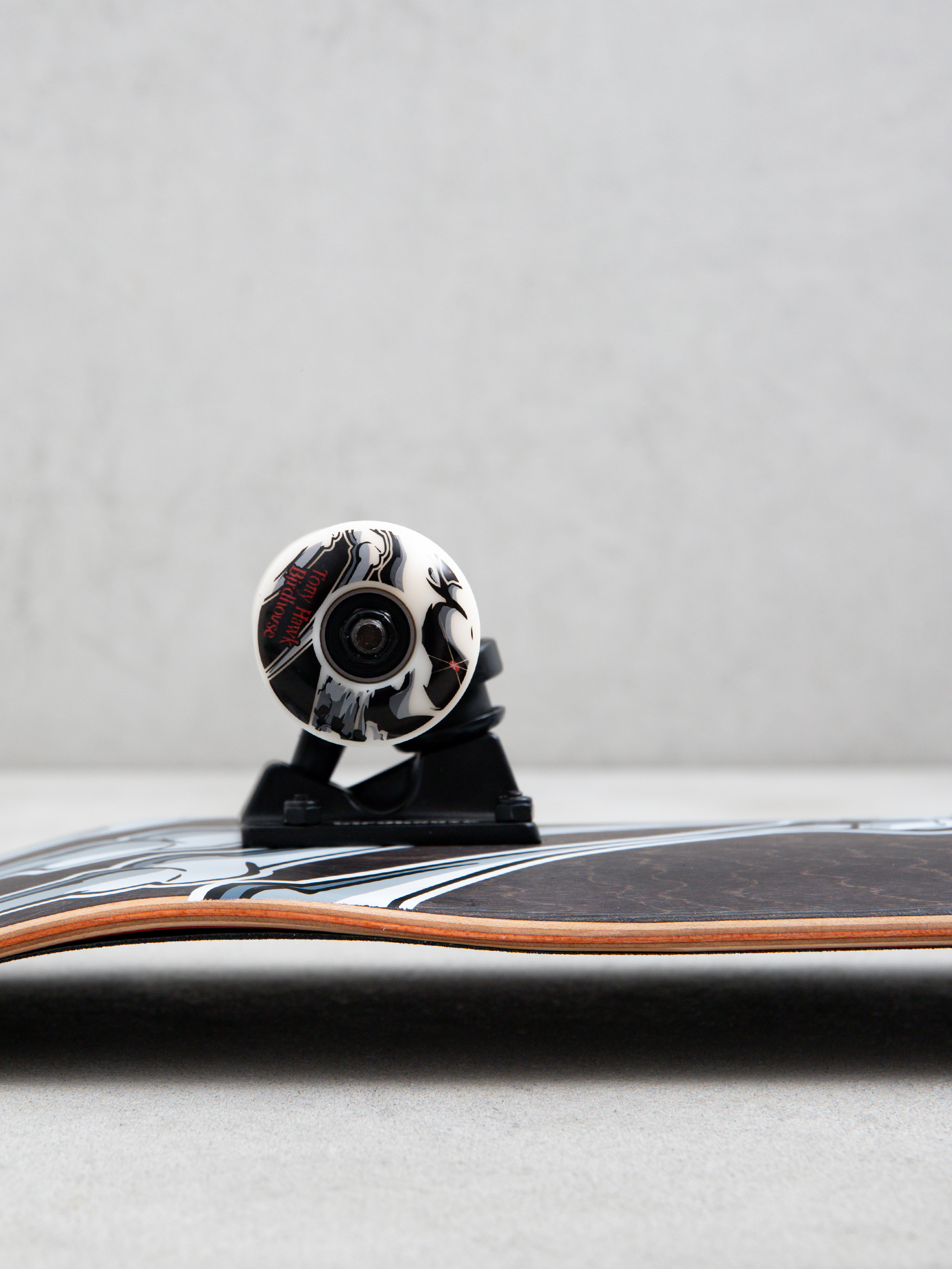 Deskorolka Birdhouse Hawk Falcon 1 (black/red)