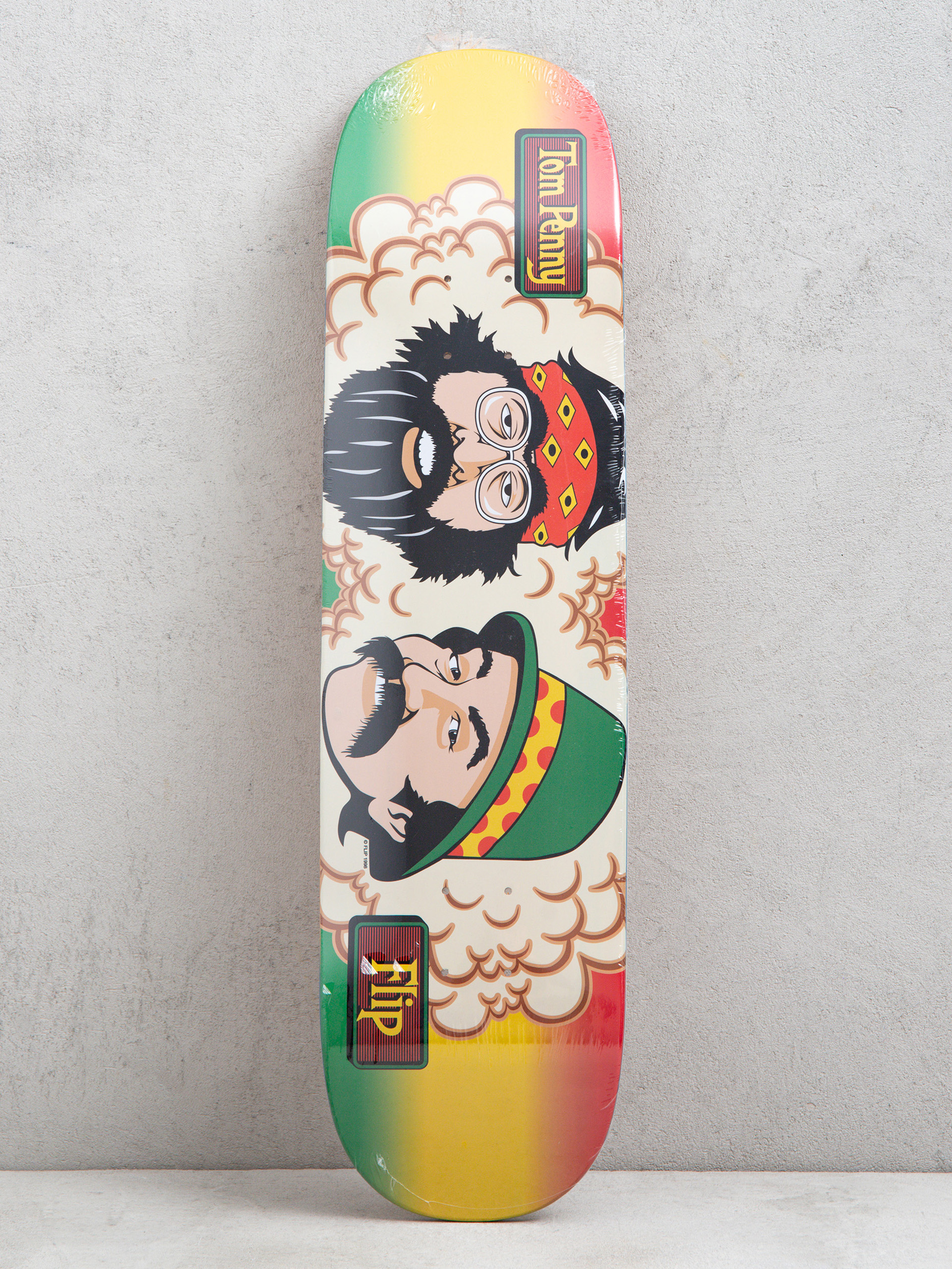 Deck Flip Rasta Stripe Penny