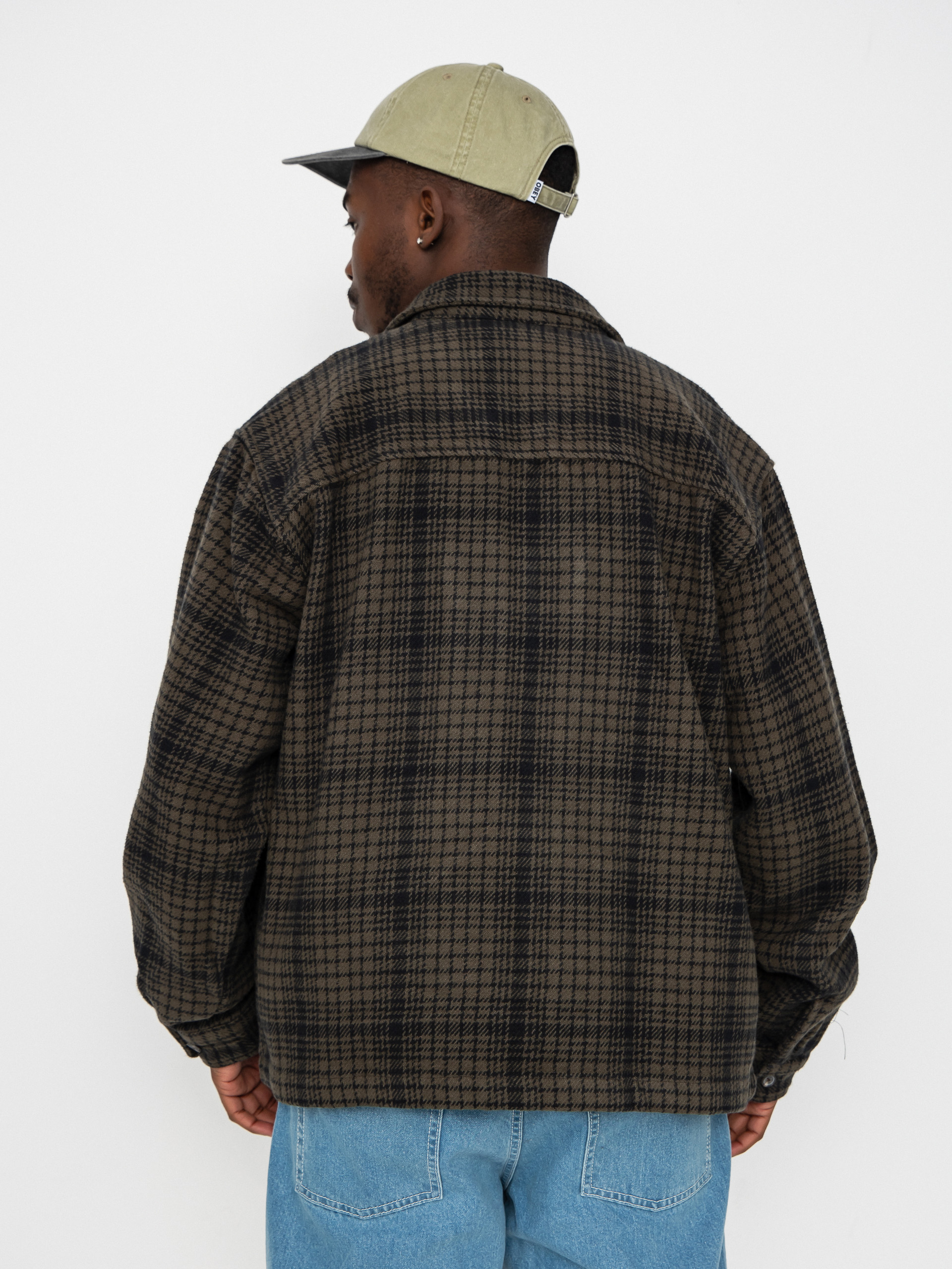 Kurtka OBEY Parker Zip (rosin multi)