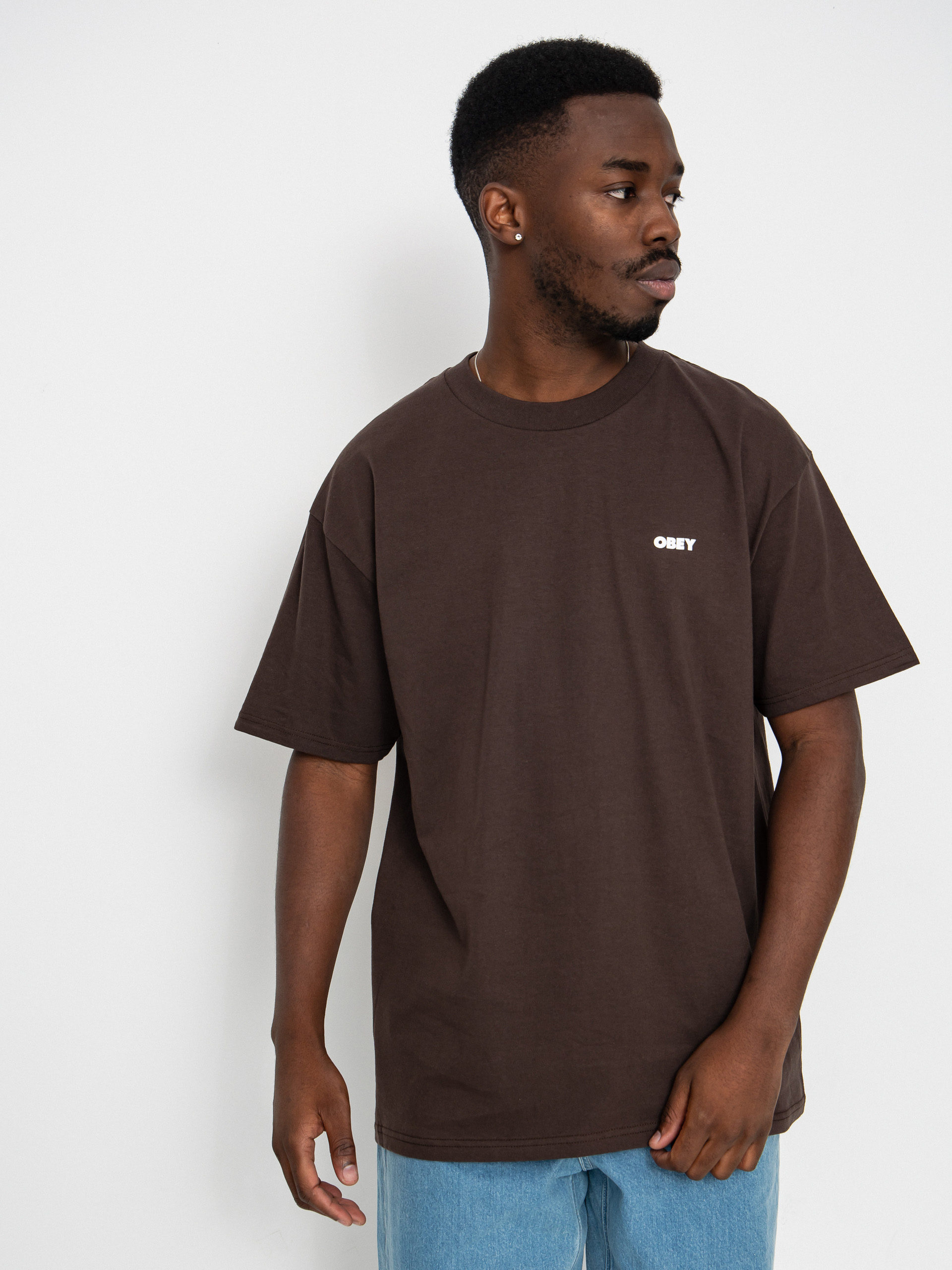 T-shirt OBEY Obey Owl (java brown)