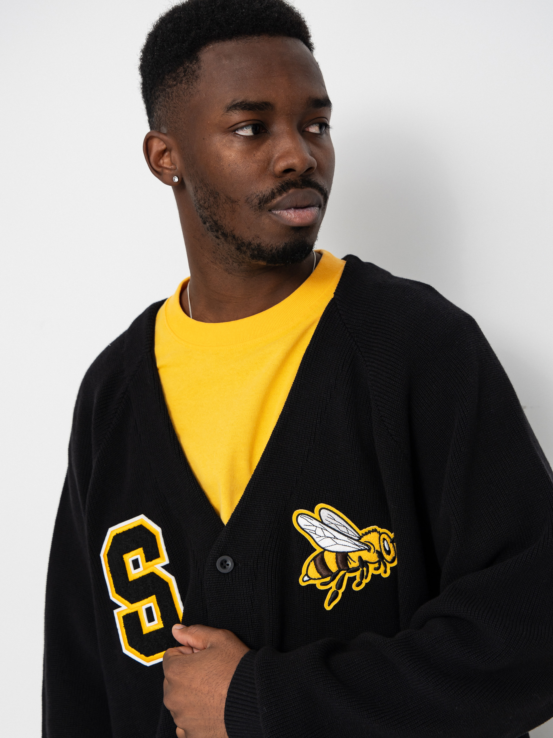 Sweter Nike SB Collegial Cardigan (black)